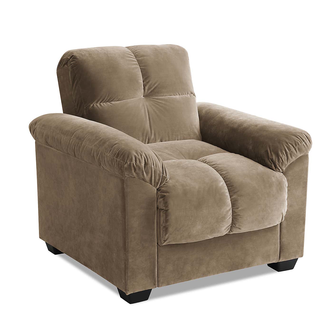 Margo Velvet Reclining Armchair