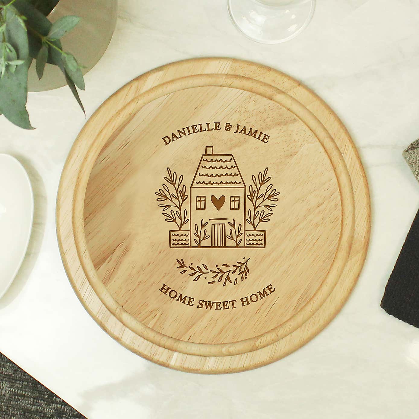 Personalised Home Wooden Chopping Board