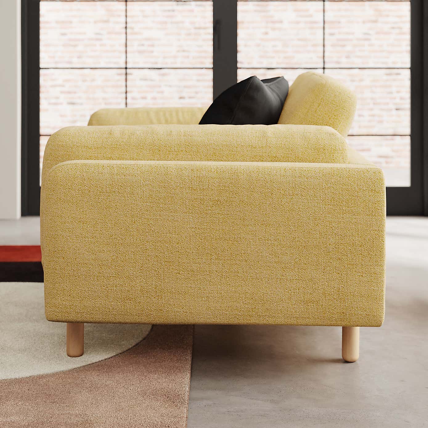 Newton Chunky Tonal Weave Snuggle Chair