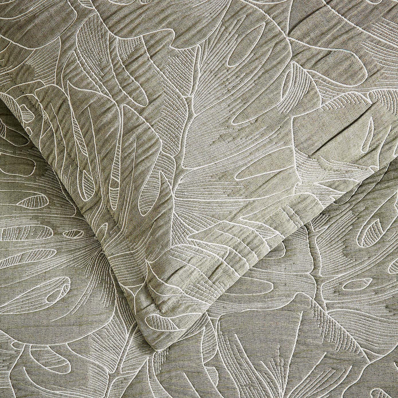 Jaden Palm Olive Oxford Pillowcase