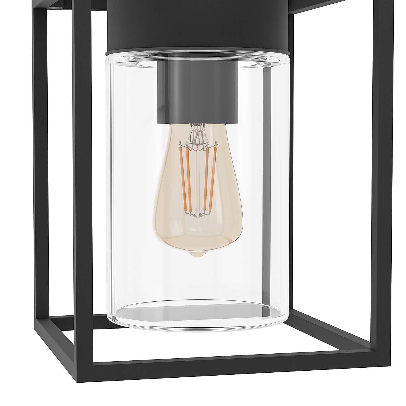 EGLO Trecate Industrial Indoor Outdoor Wall Light