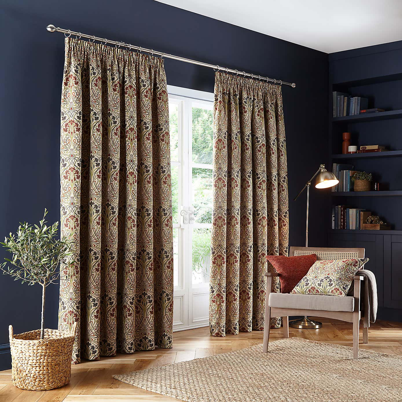 Lucetta Pencil Pleat Curtains