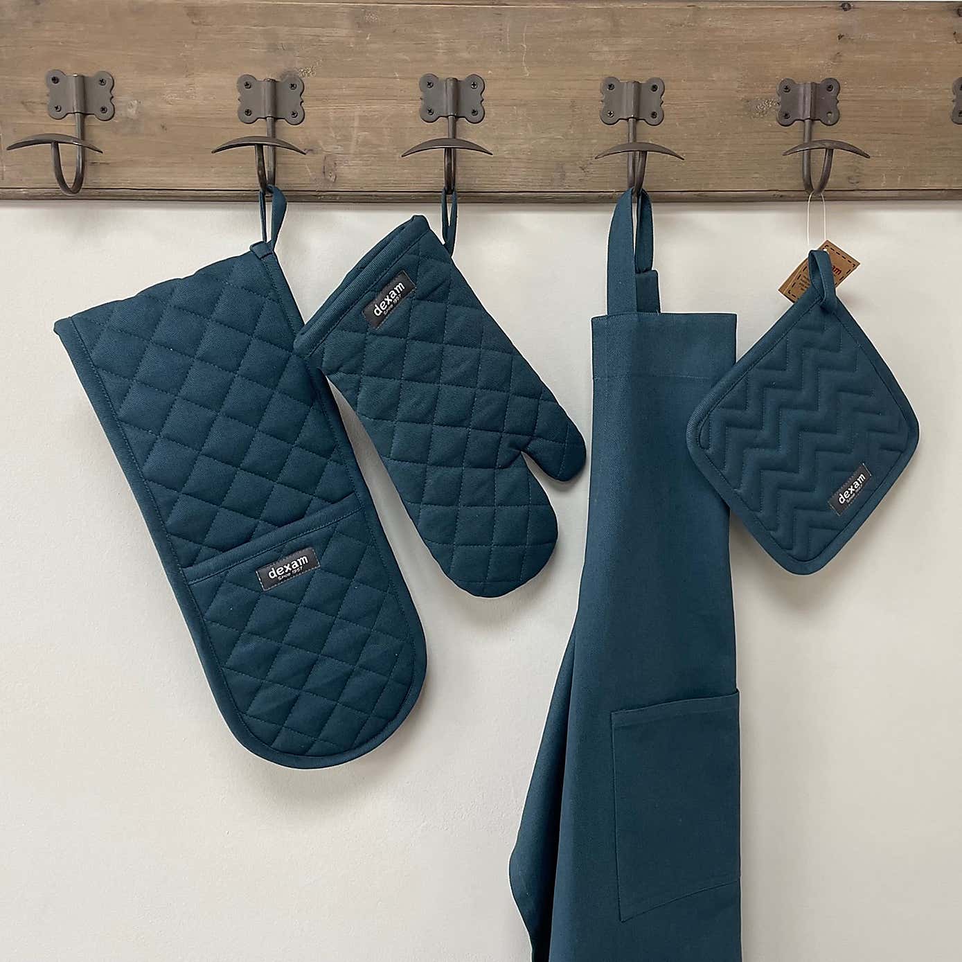 Dexam Love Colour Double Oven Gloves