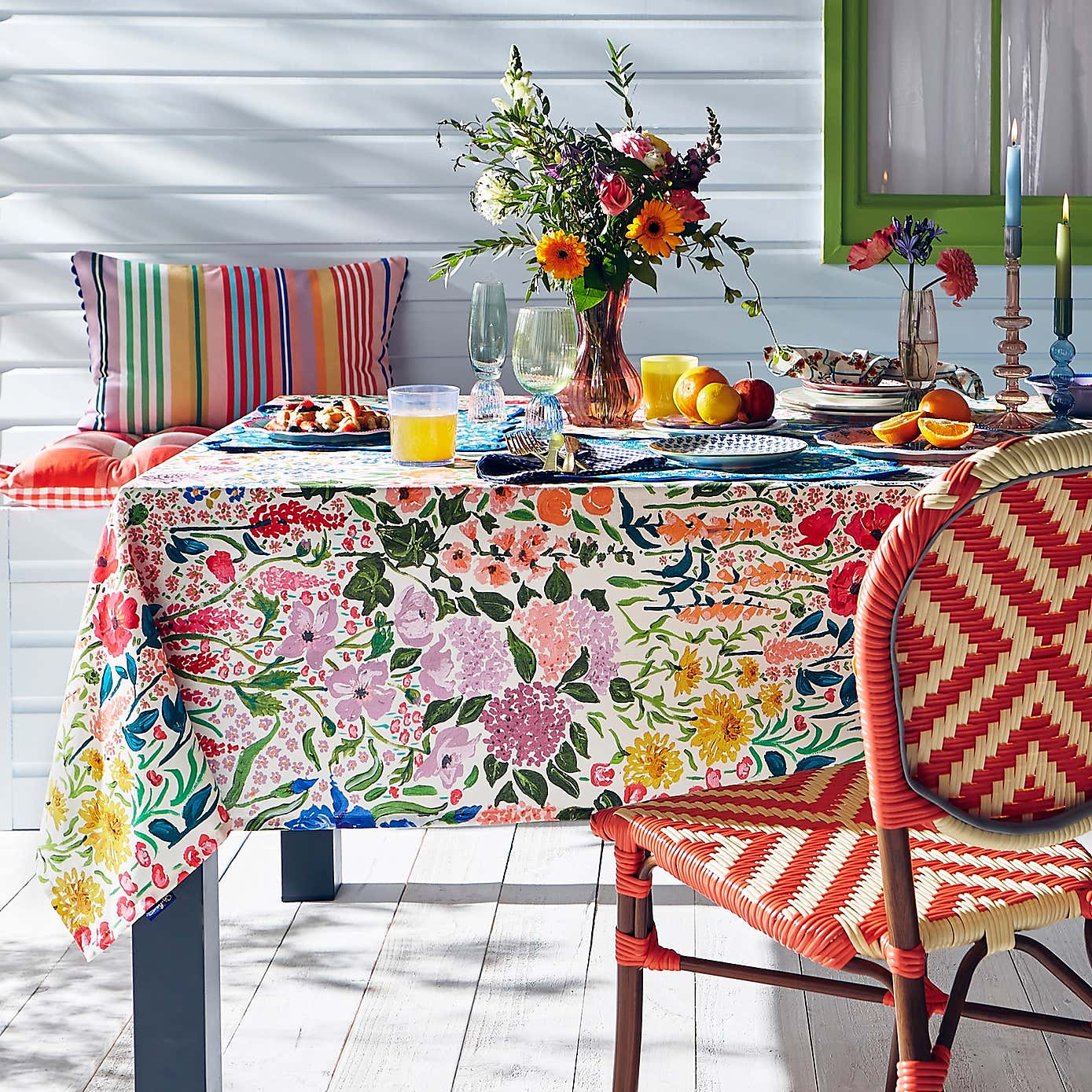 Sophie Robinson Sunshine Flowers Tablecloth
