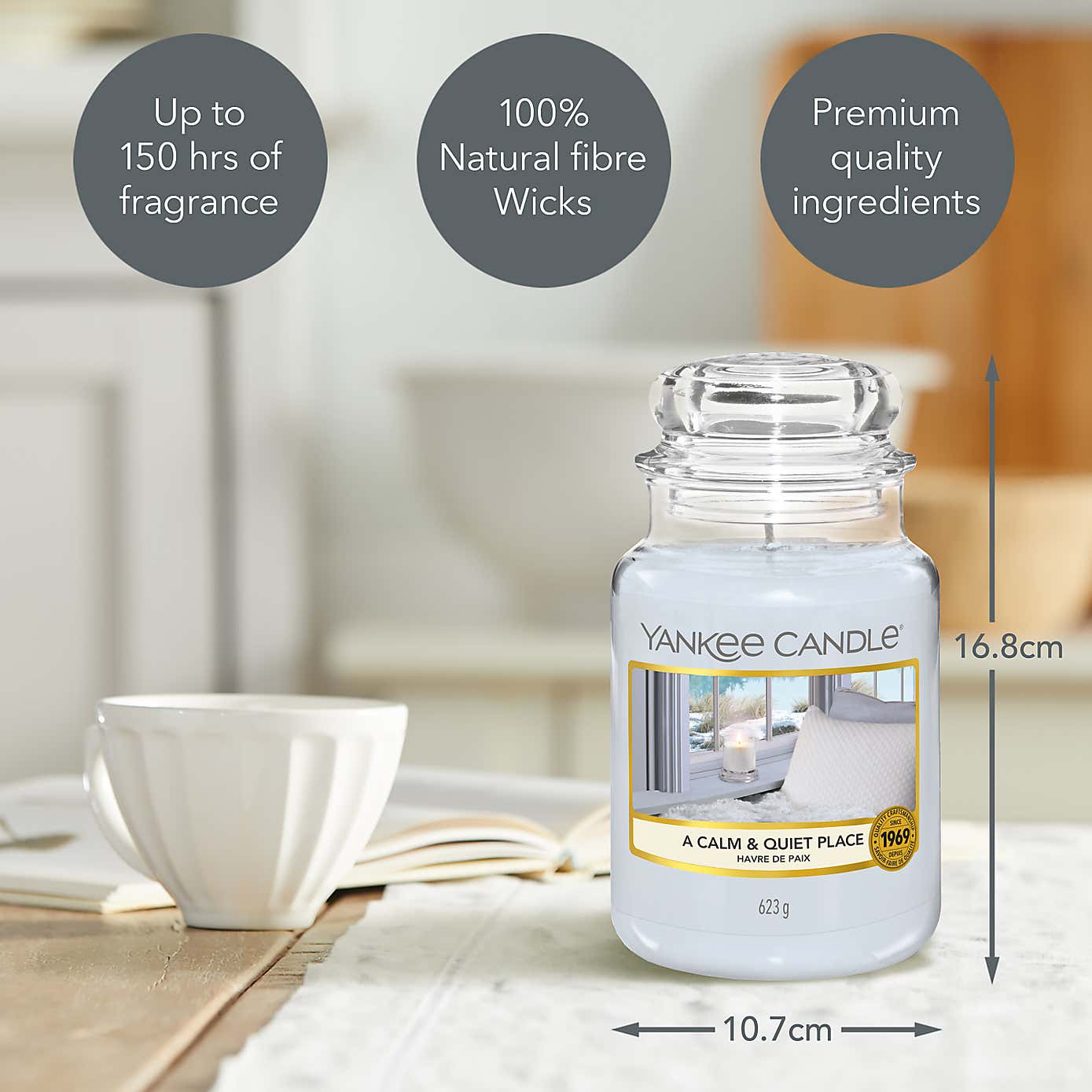 Yankee Candle Calm Quiet Place Original Large Jar Candle