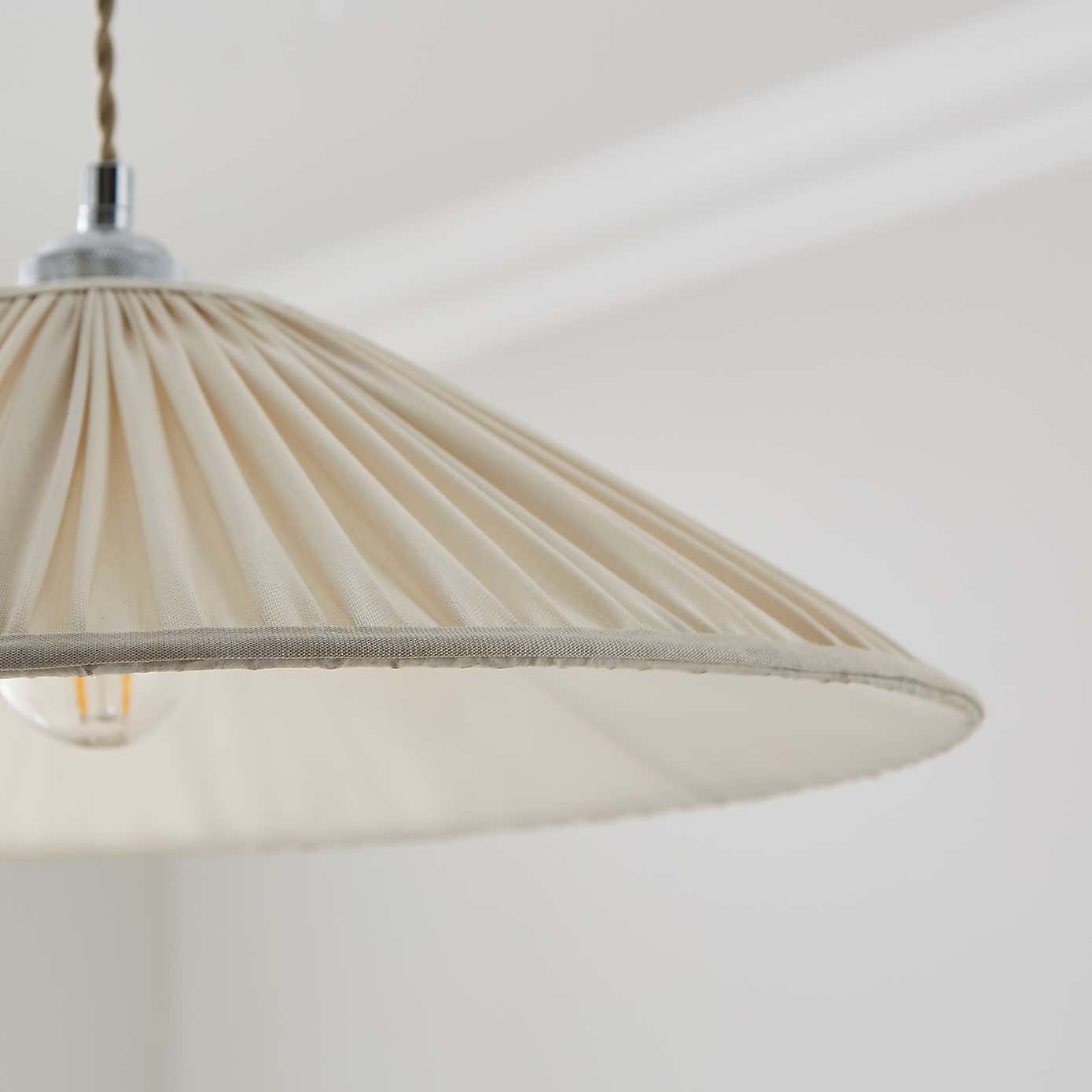 Polly Pleated Tapered Lamp Shade