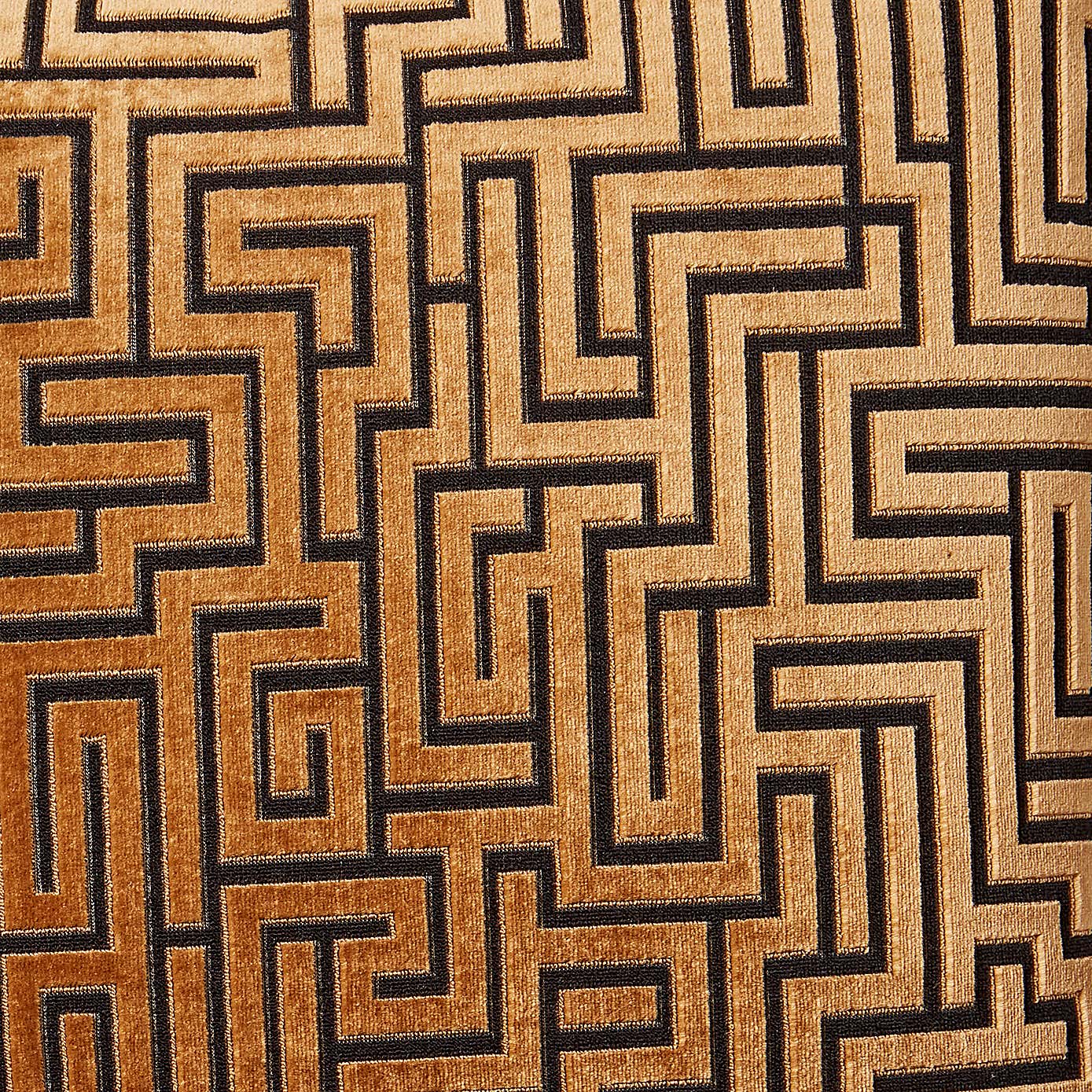 Greek Key Cut Square Cushion