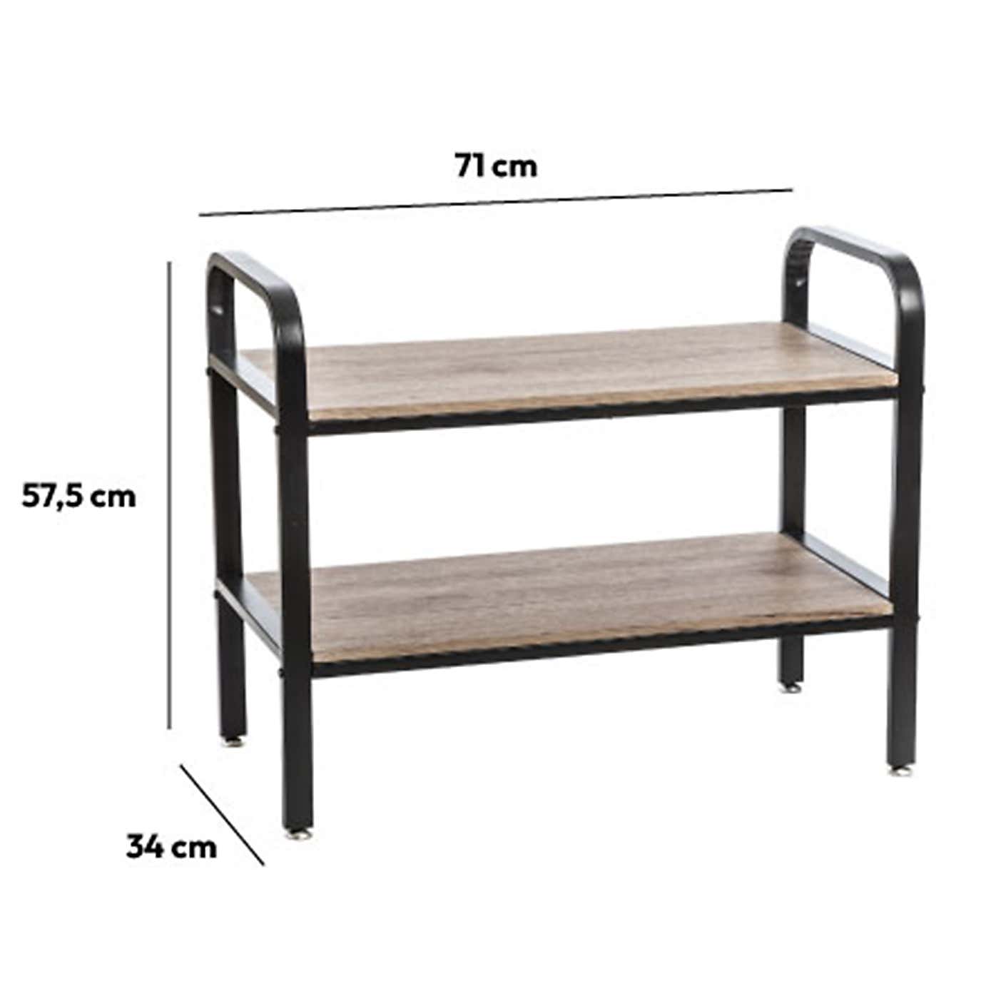 Jano 6 Pair Shoe Rack
