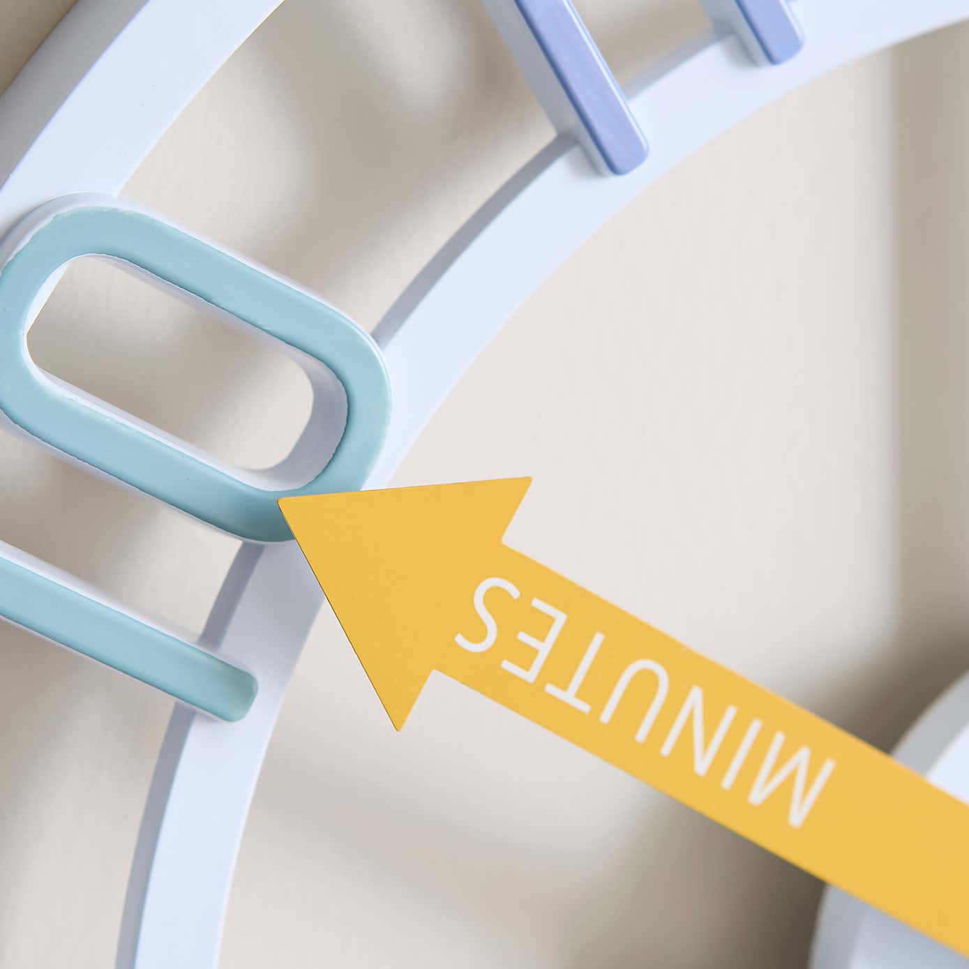 Kid's Skeleton Tell The Time Wall Clock