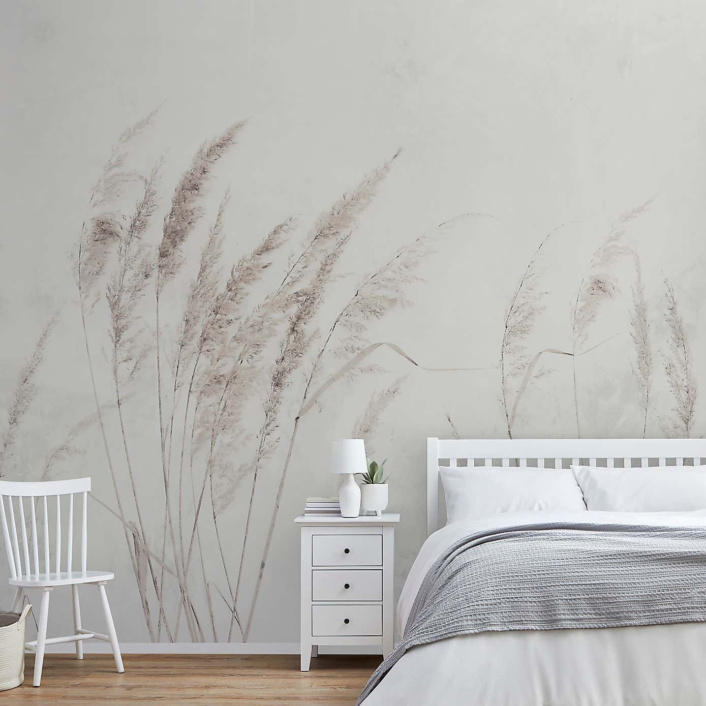 Pampas Grass Mural