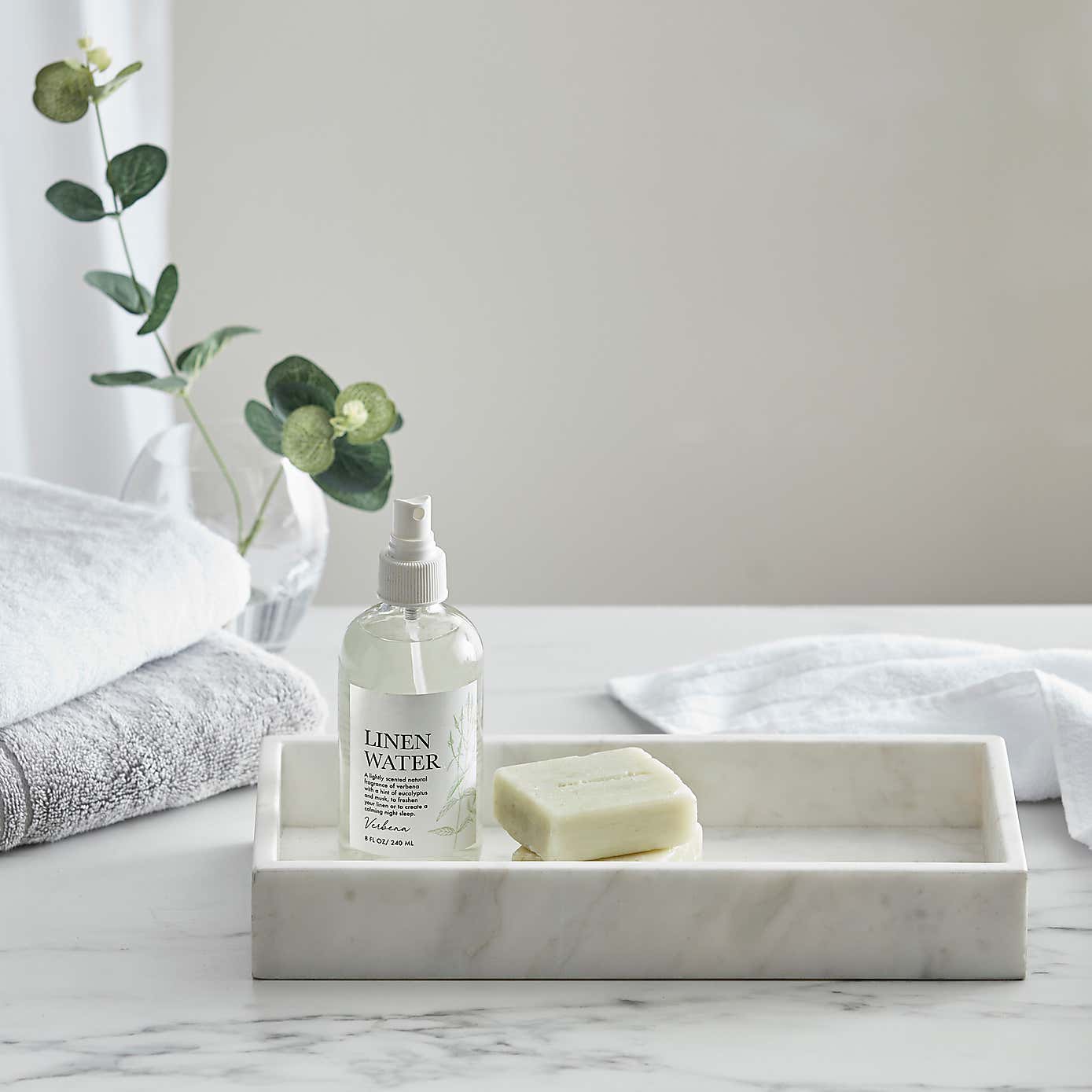 Dorma Purity Marble Tray