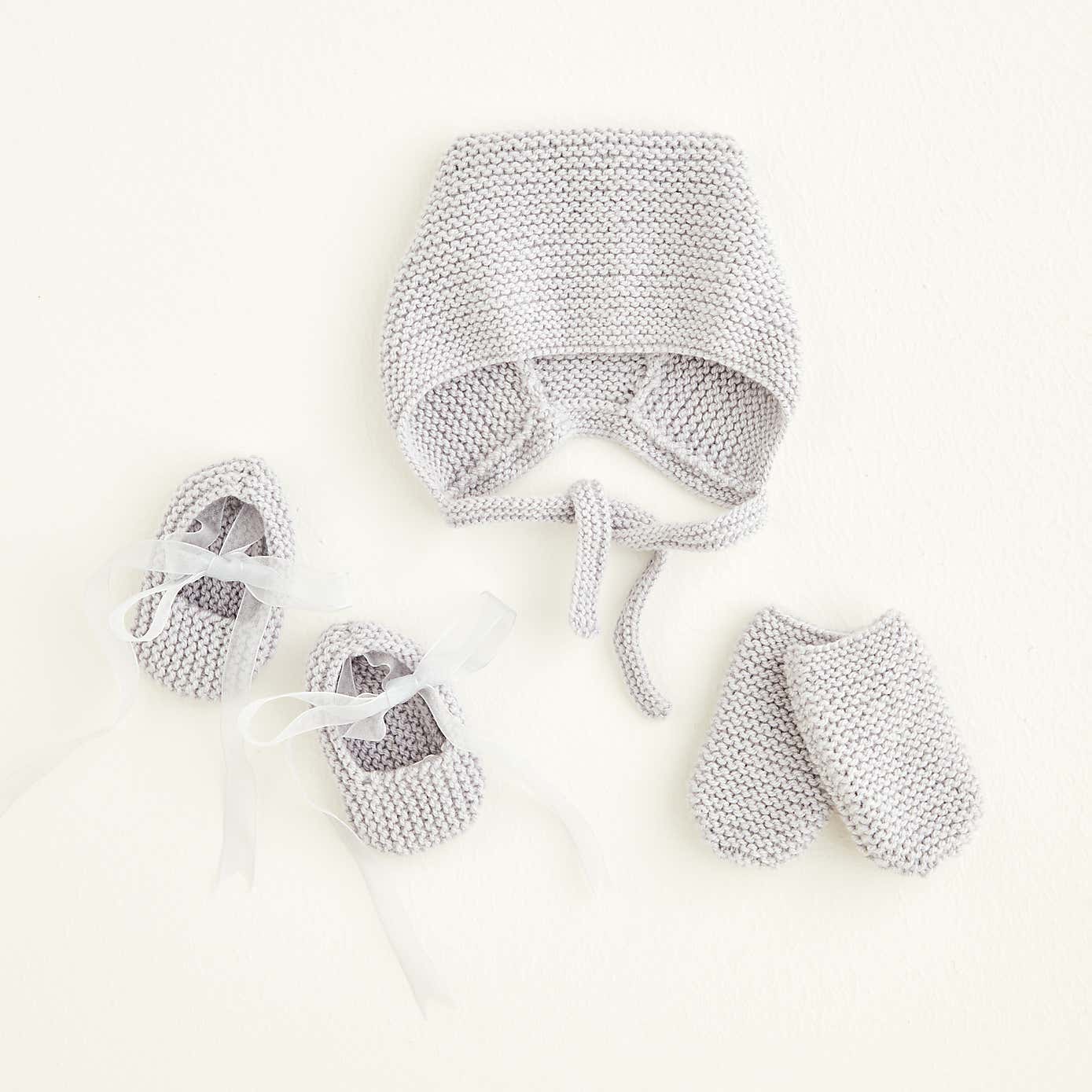 Baby Bonus Hat, Booties & Mittens Pattern Leaflet