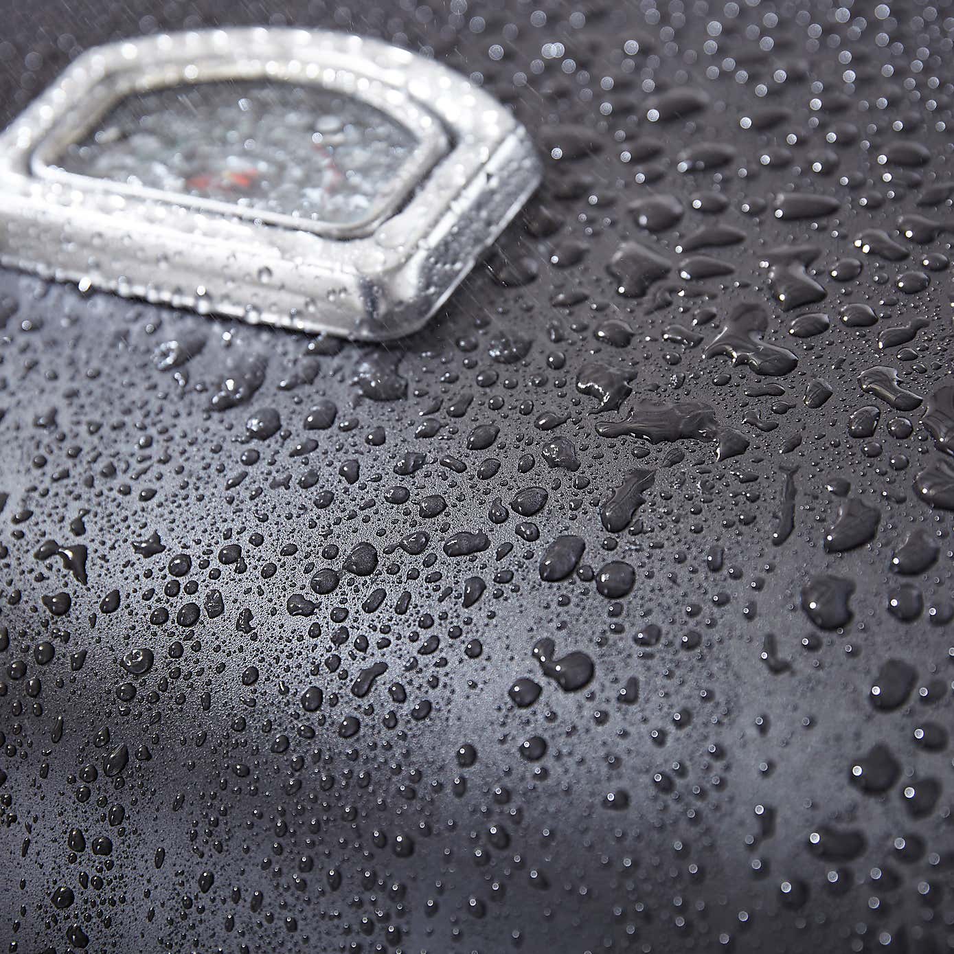 Tower Stealth Pro Four Burner Gas BBQ with Rotisserie, Black Steel