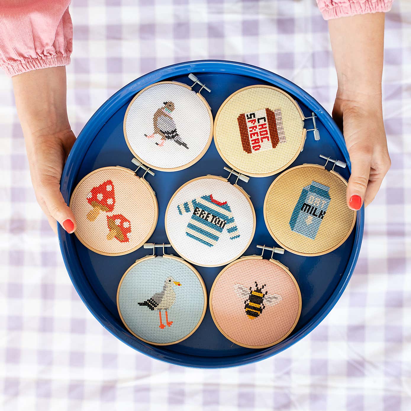 Cotton Clara Breton Cross Stitch Kit