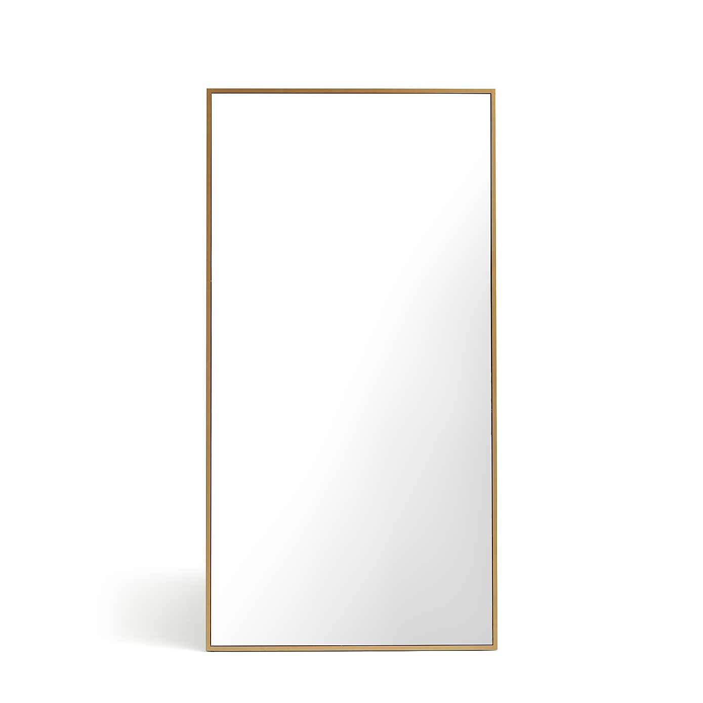 Apartment Rectangle Full Length Leaner Mirror