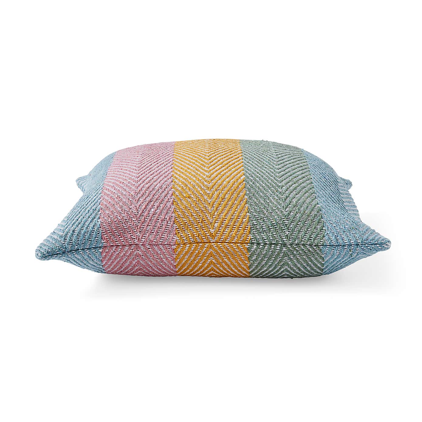 Jenson Striped Pastel Square Cushion