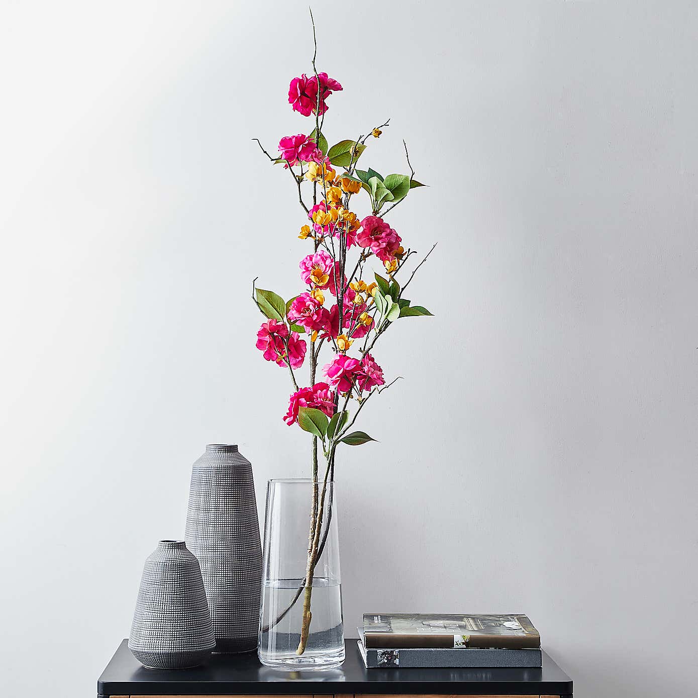 Artificial Ochre Blossom Stem