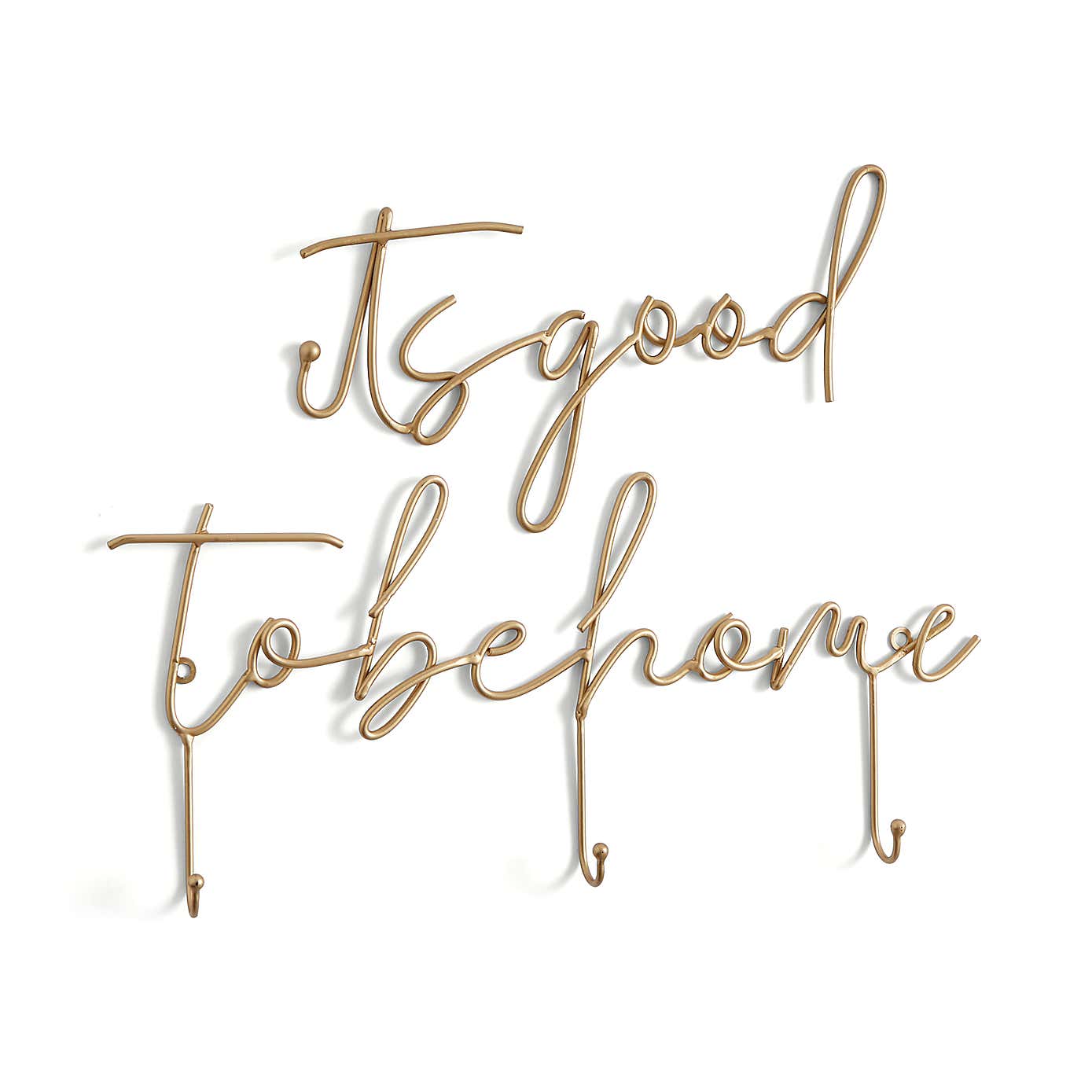 It's Good to be Home Wire Key Hooks