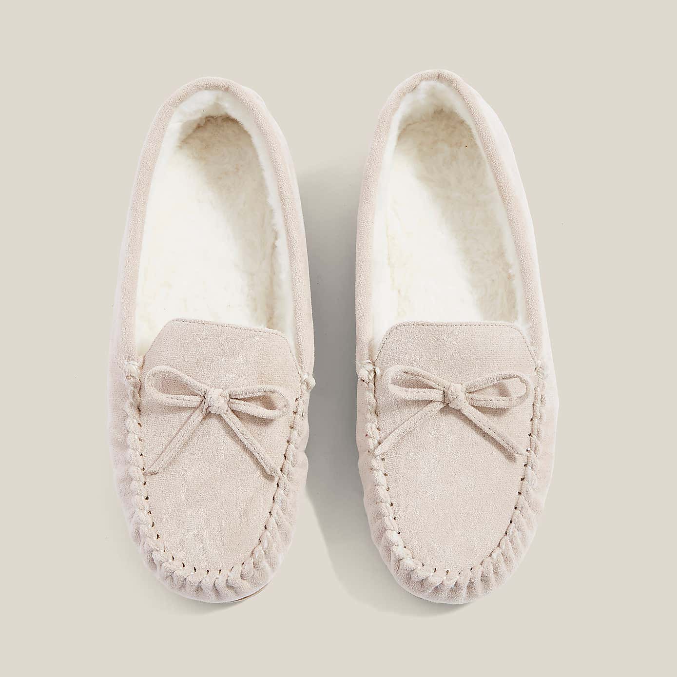 Ladies Suedette Moccasins