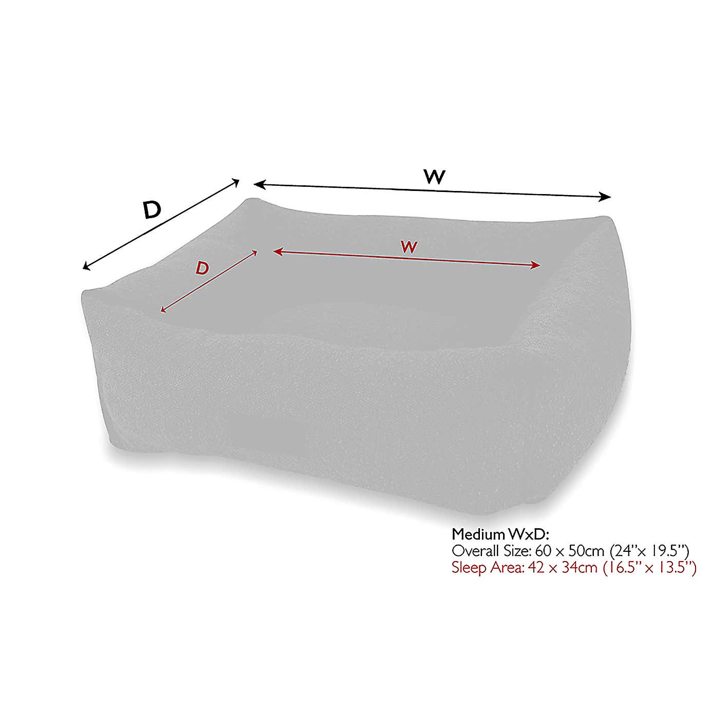 Scruffs Boucle Box Bed