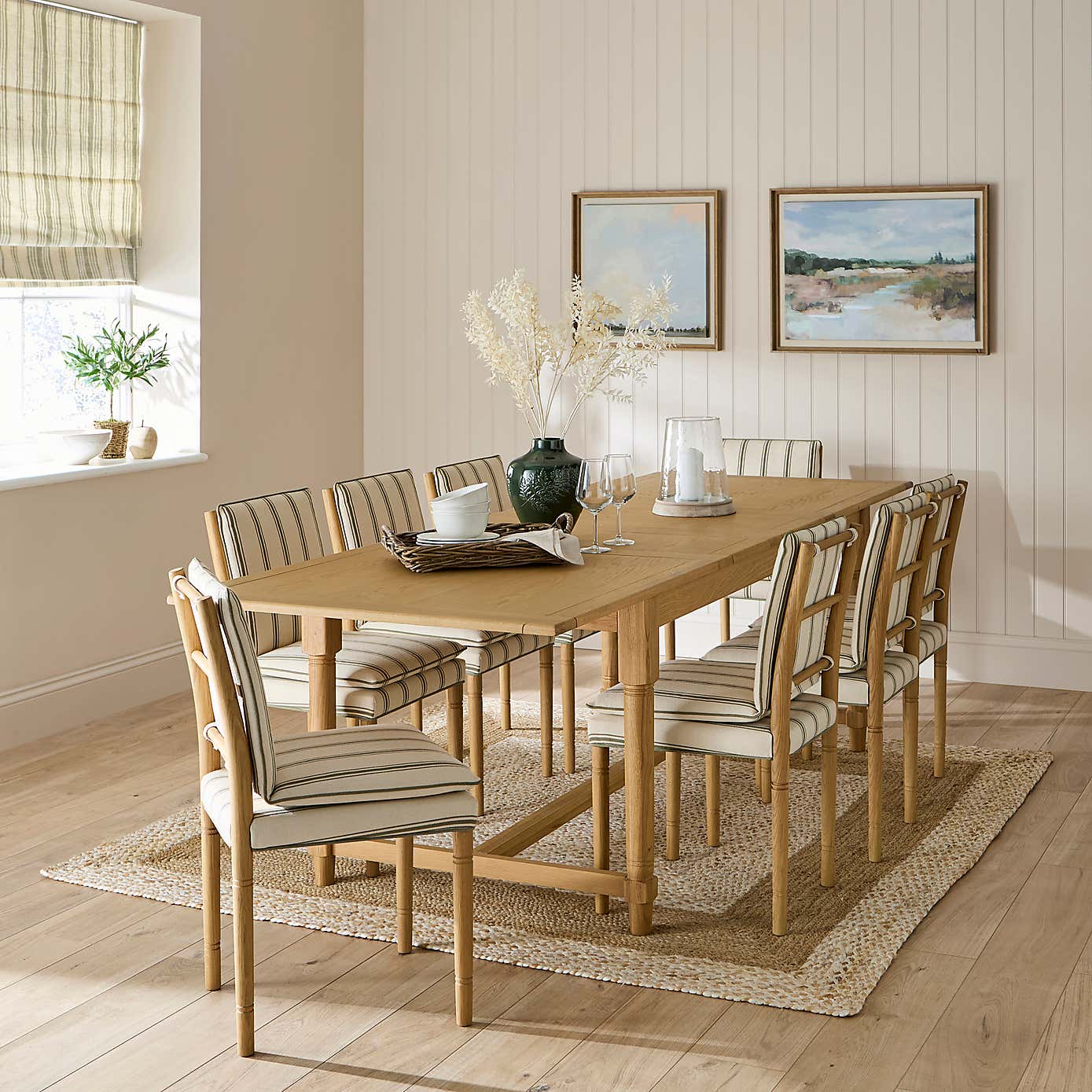 Churchgate Walcote Extending Dining Table