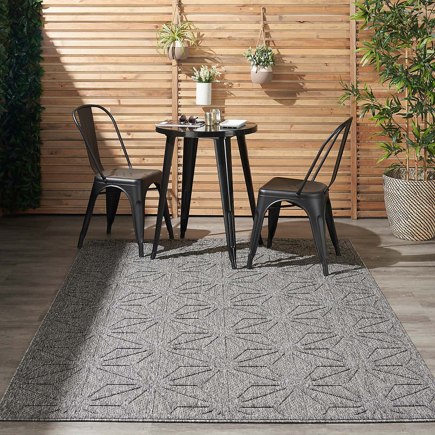 Cozumel Geo Indoor Outdoor Rug