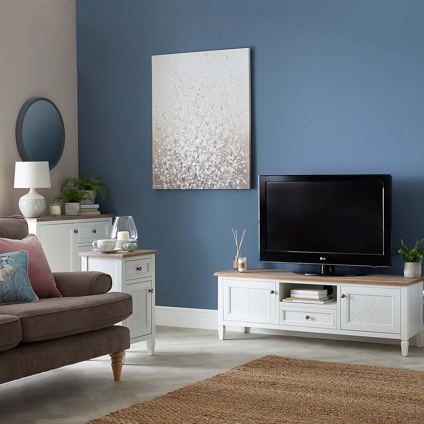 Abstract Blossom Canvas