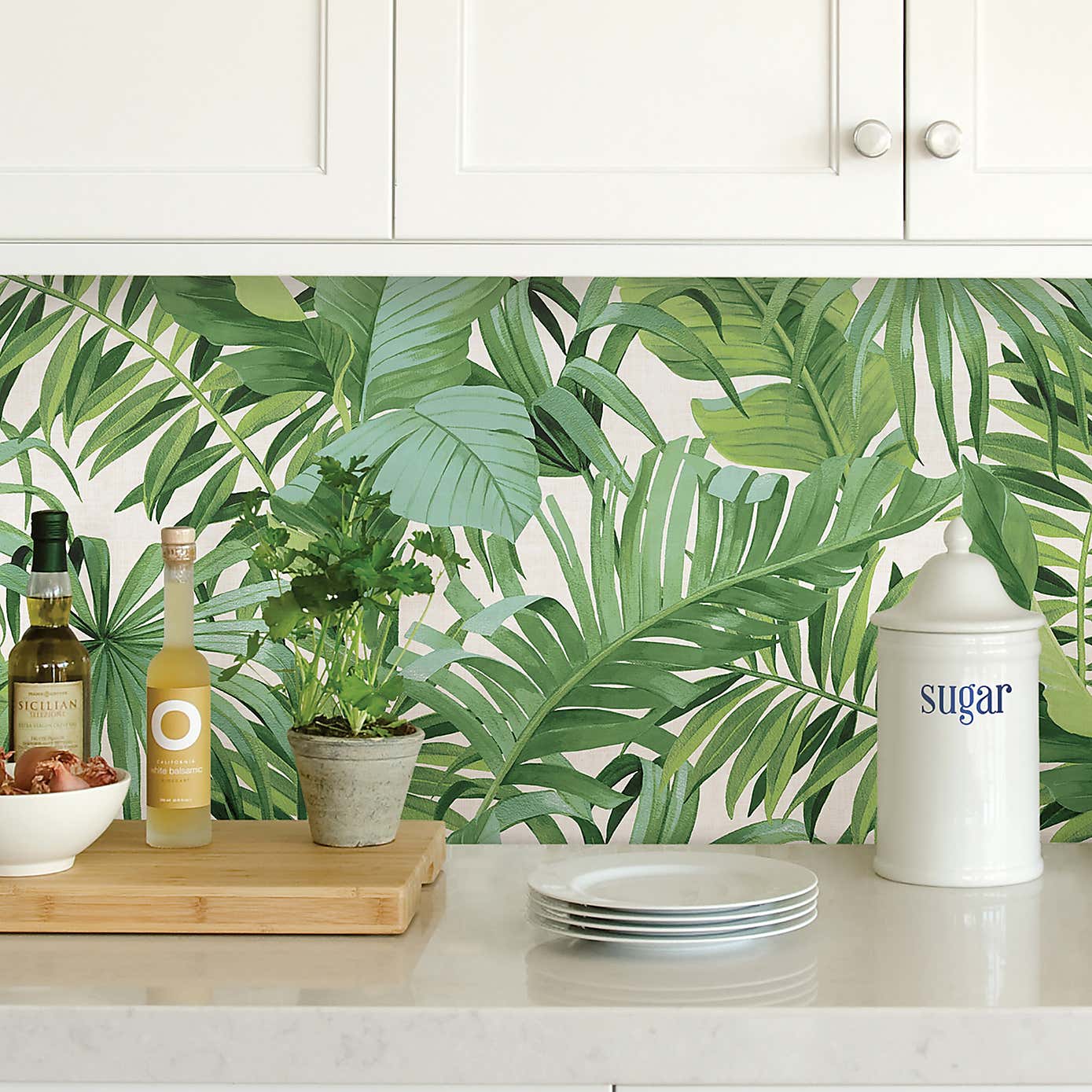 NuWallpaper Maui Green Self Adhesive Wallpaper