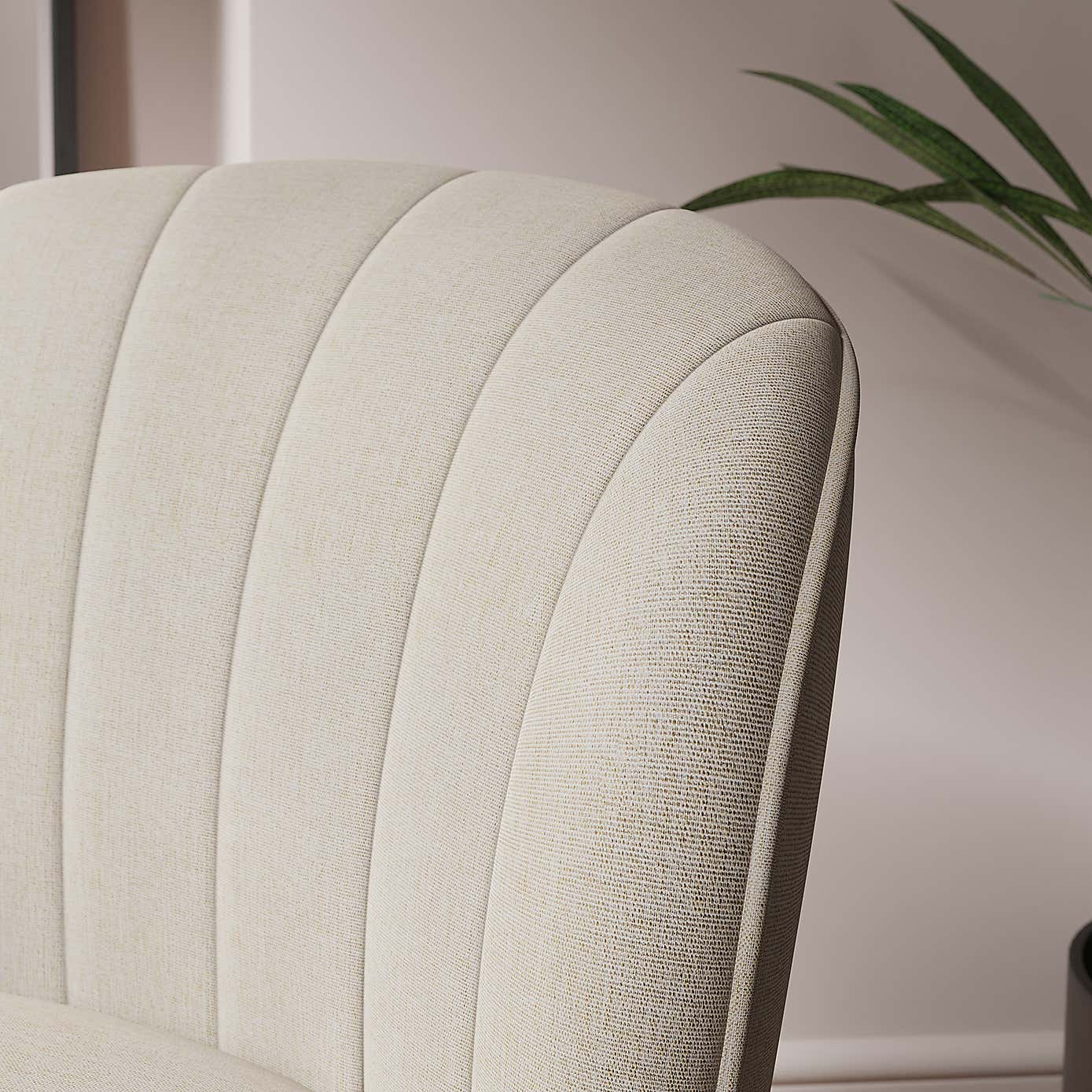 Colette Natural Flatweave Accent Chair