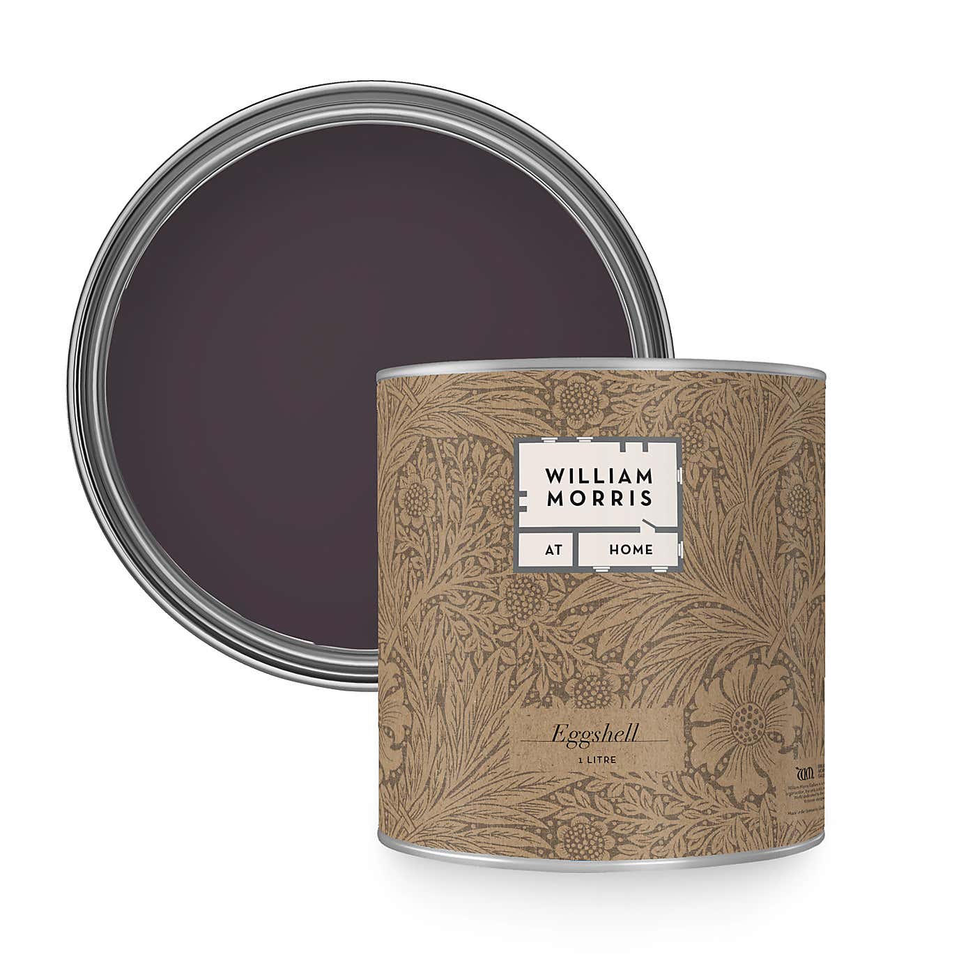 William Morris At Home Foraged Sloe Eggshell Paint