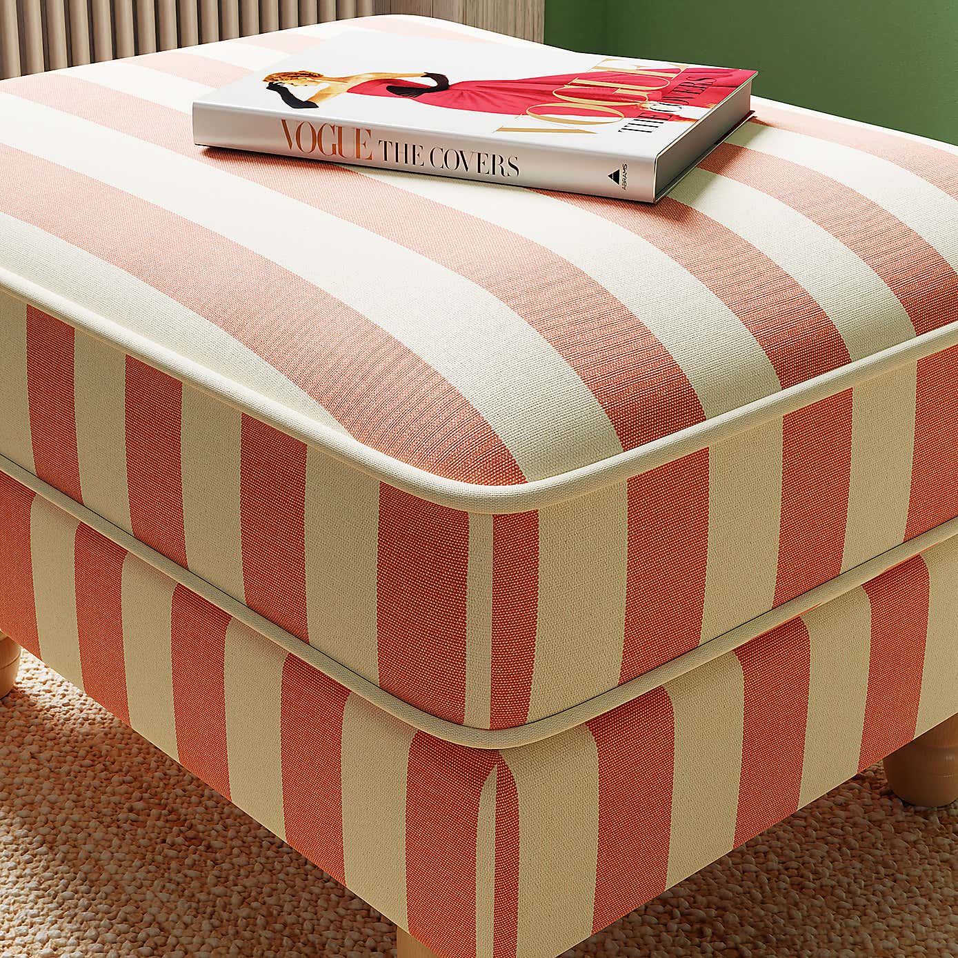 Woven Stripe Fabric Sample