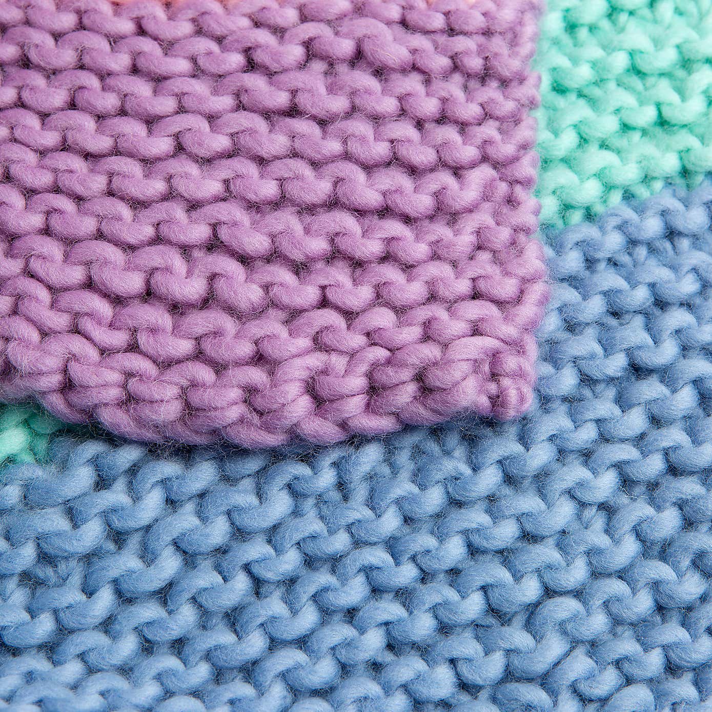 Wool Couture Pastel Dreams Blanket Knit Kit