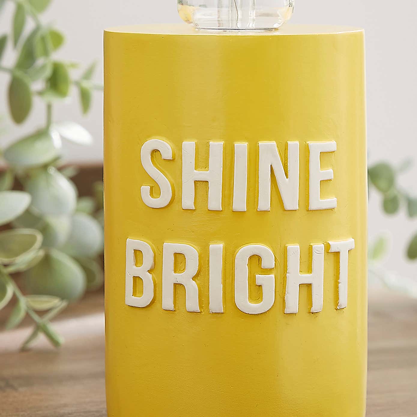 Shine Bright Bulb Holder Table Lamp