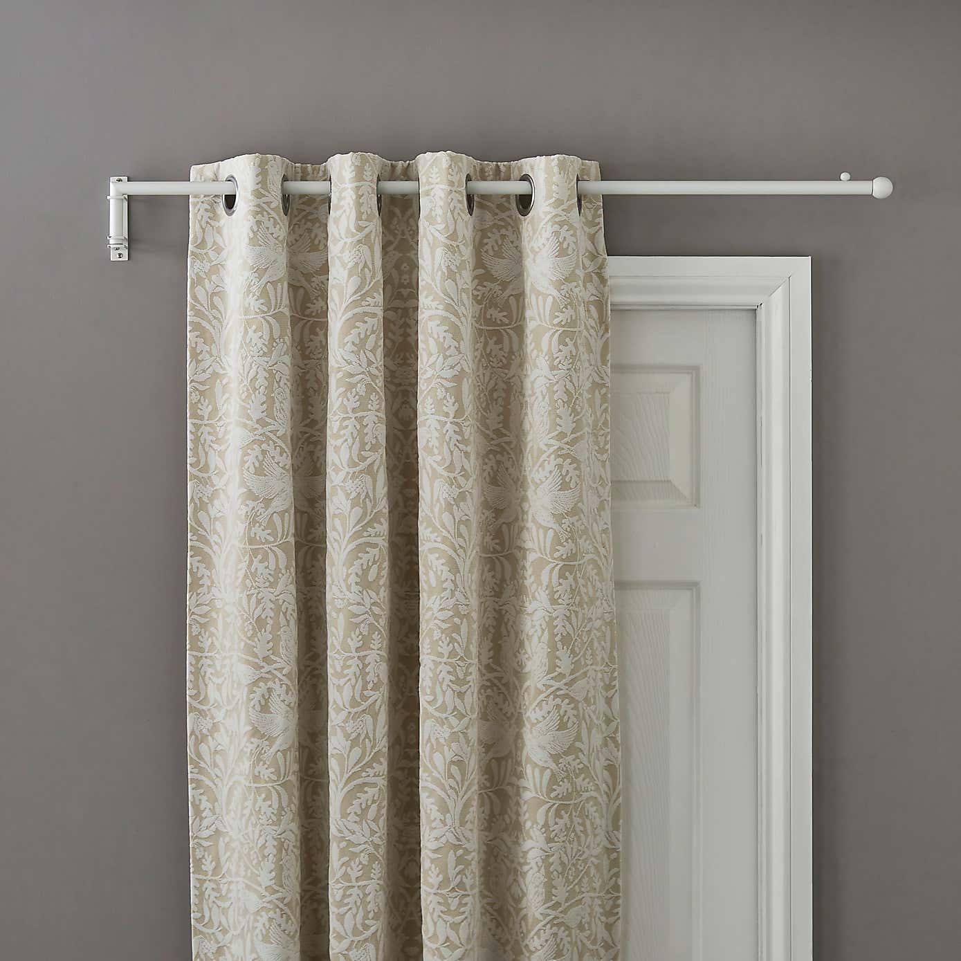 Ashton Metal Door Curtain Pole