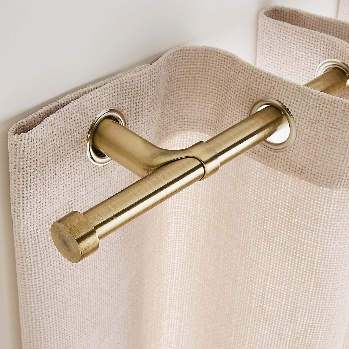 Trinity Room Darkening Extendable Eyelet Curtain Pole