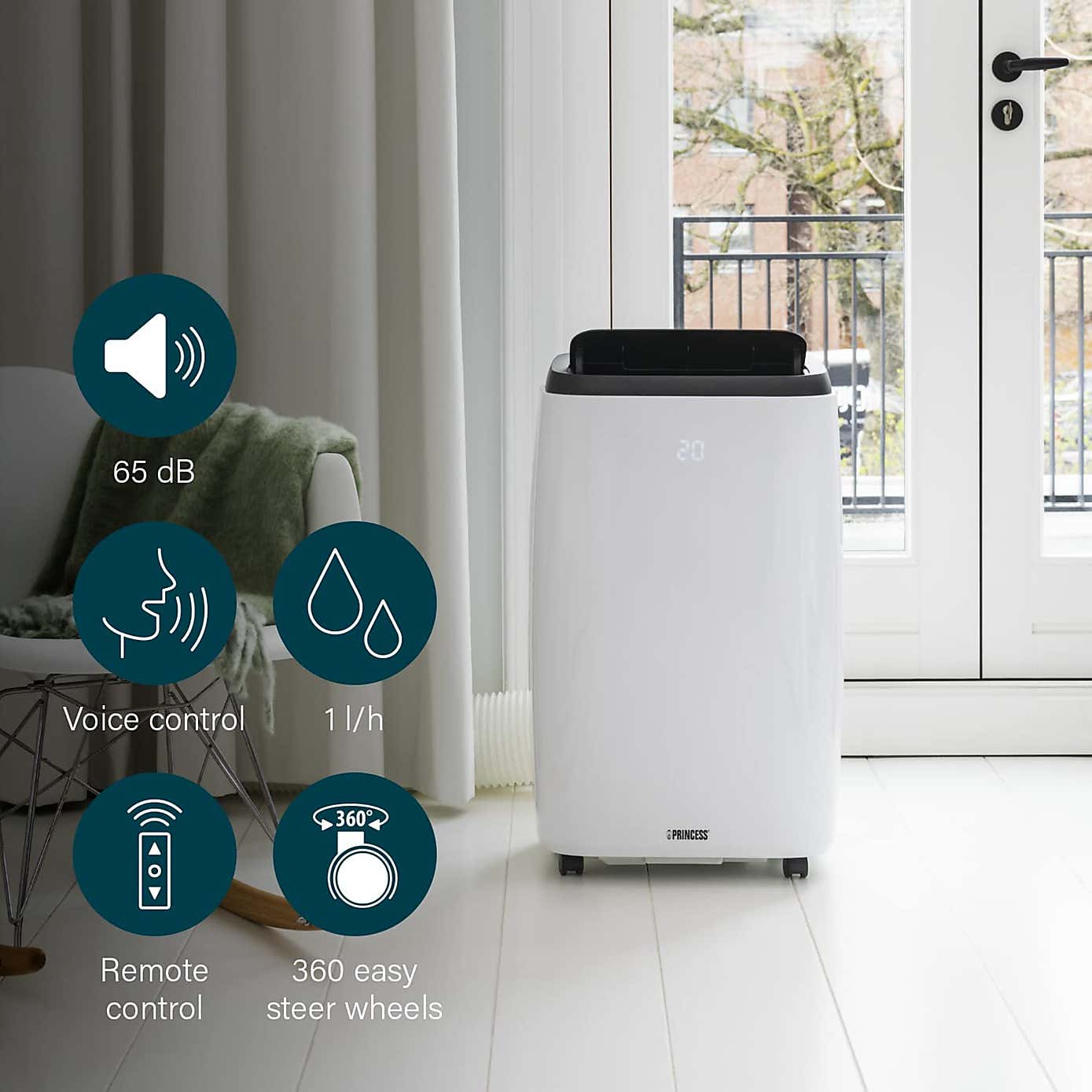Princess Smart 12000 BTU Air Conditioner