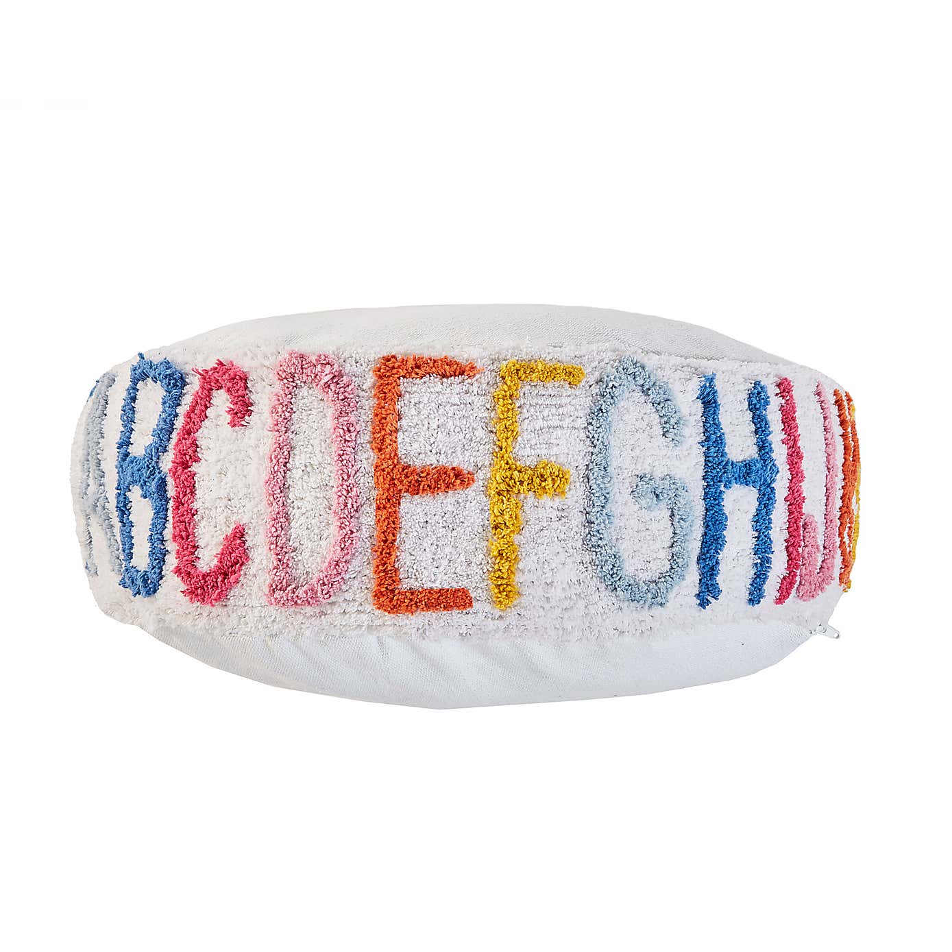 Kids Tufted Alphabet Pouffe