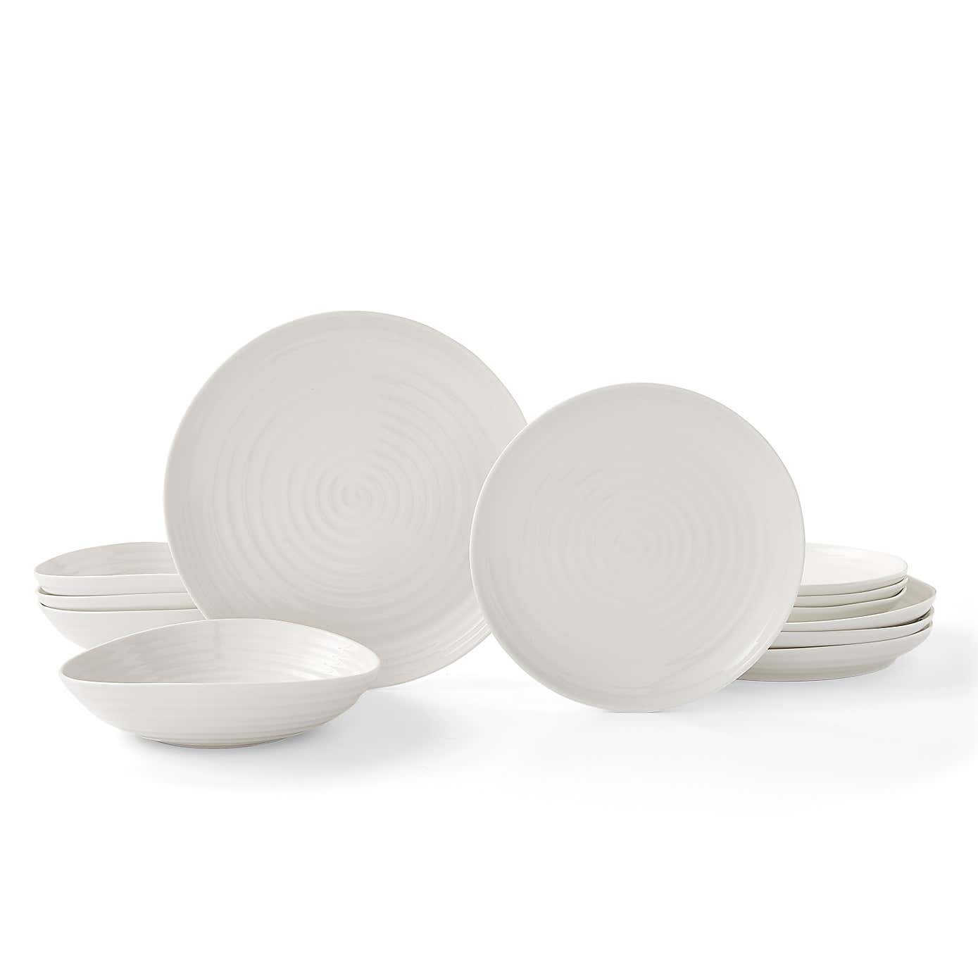 Sophie Conran for Portmeirion Coupe 12 Piece Dinner Set