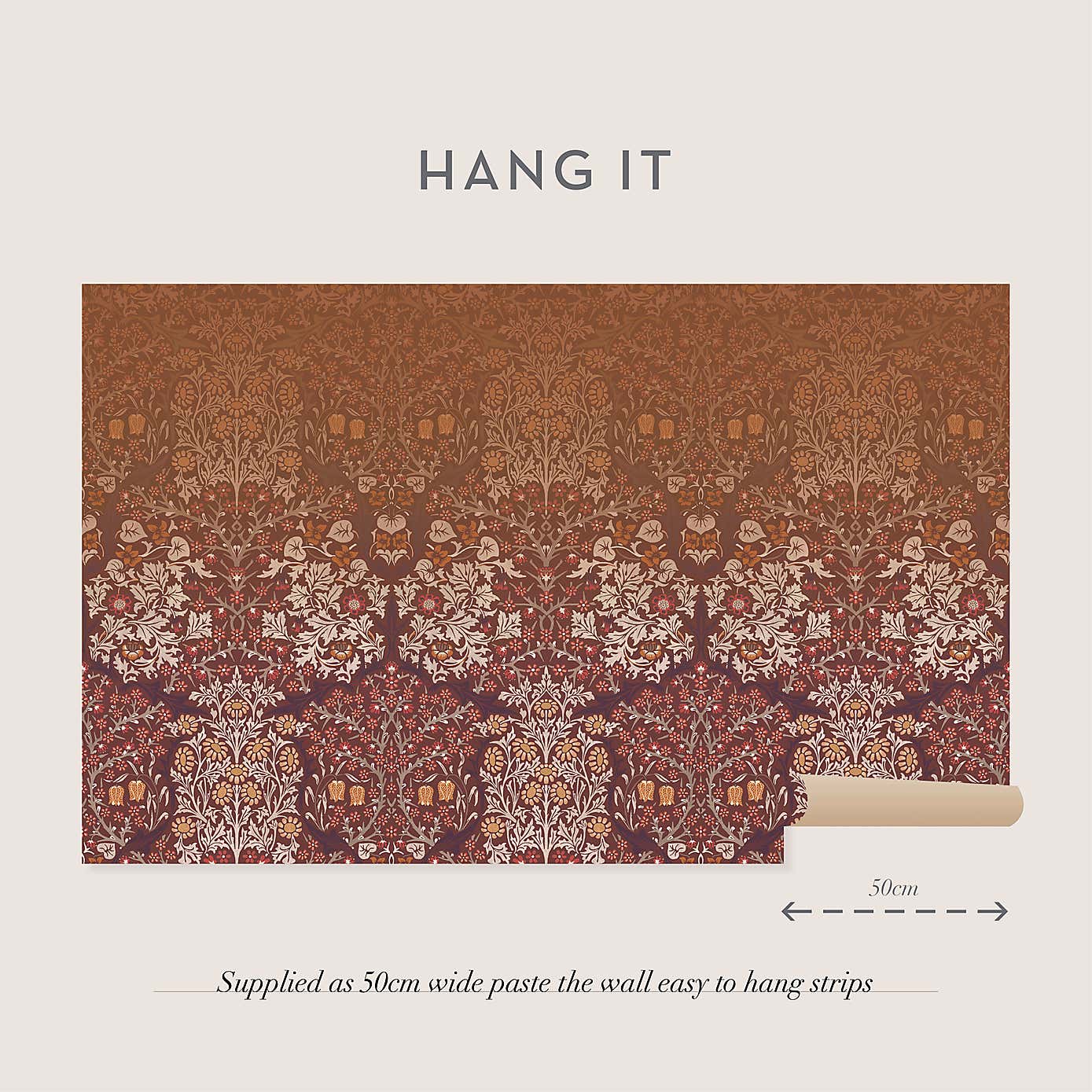 William Morris Blackthorn Wall Mural