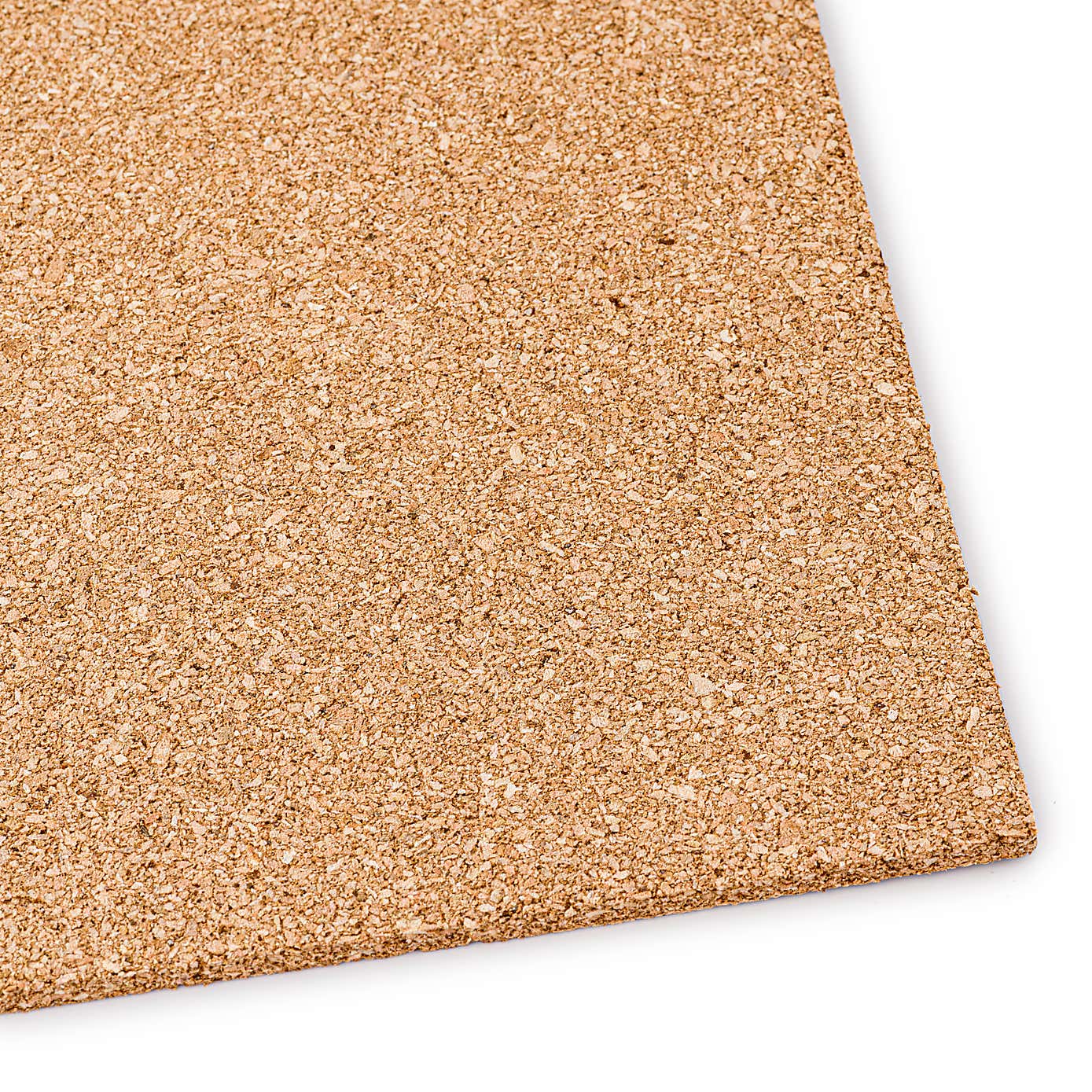 Treefloor Pack of 9 Plain Cork Tiles