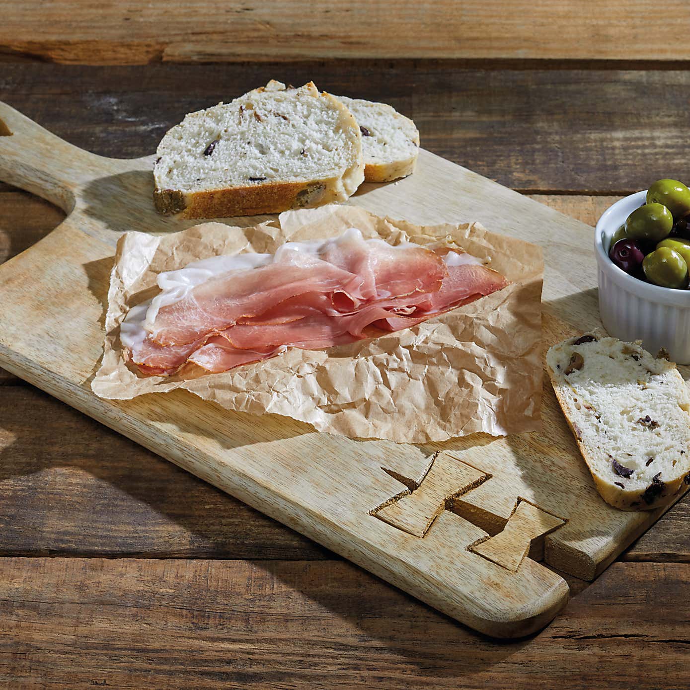 KitchenCraft Wooden Serving and Chopping Board