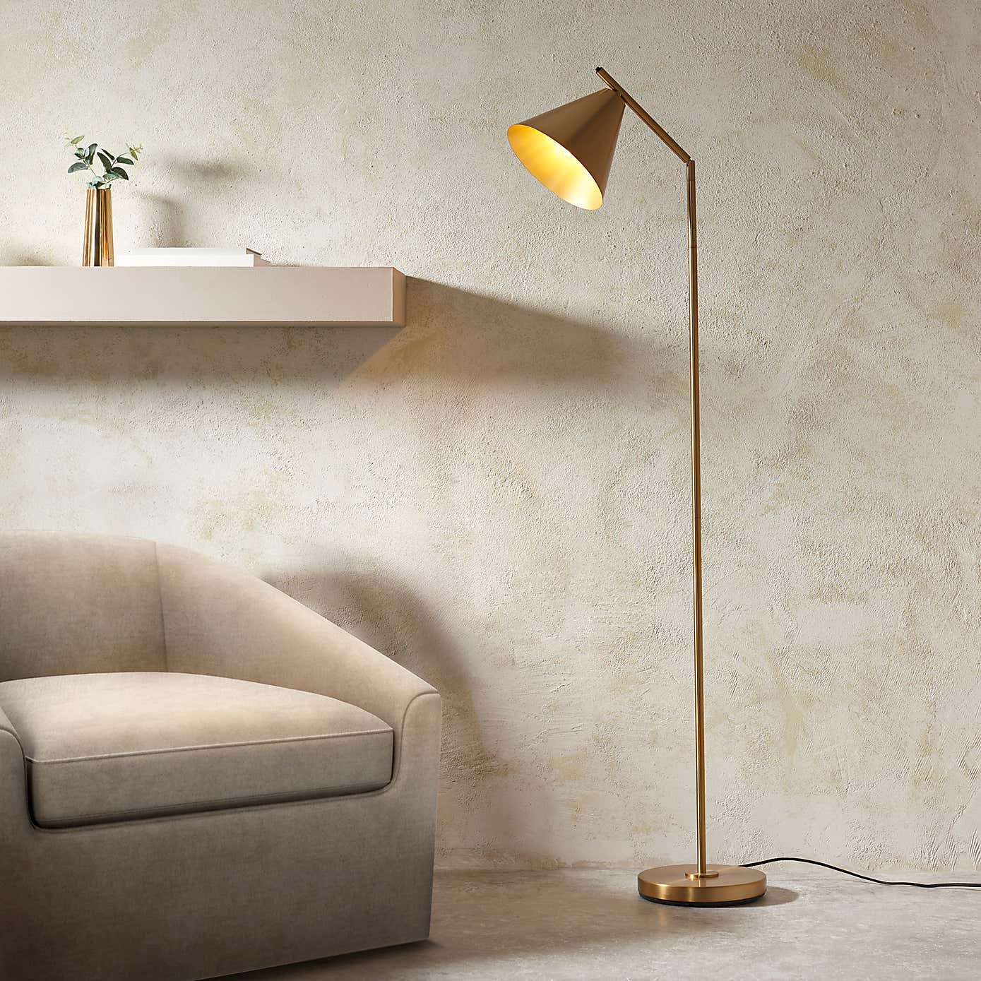 Vogue Catco Industrial Adjustable Floor Lamp