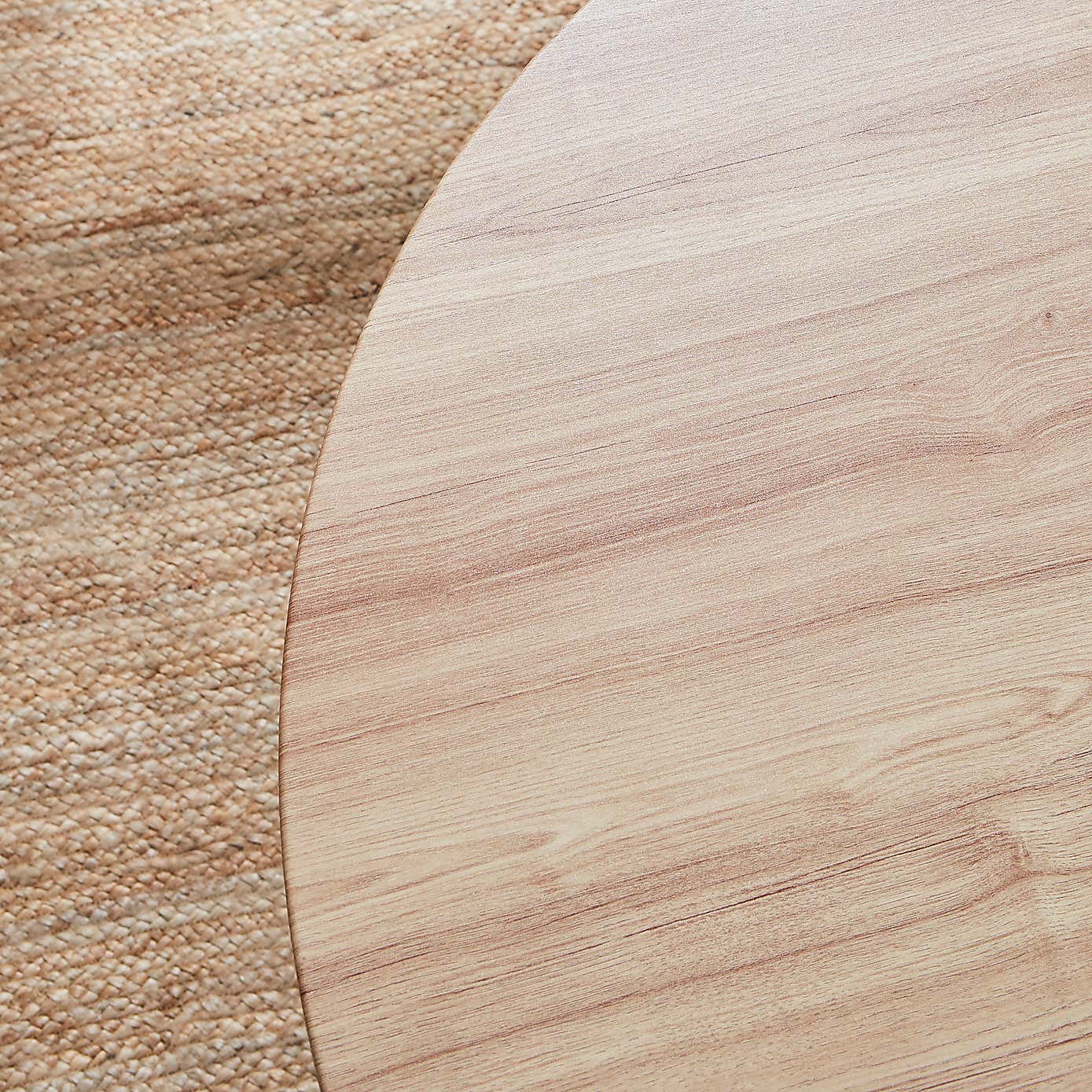 Effy Oval Dining Table, Natural Wood Effect