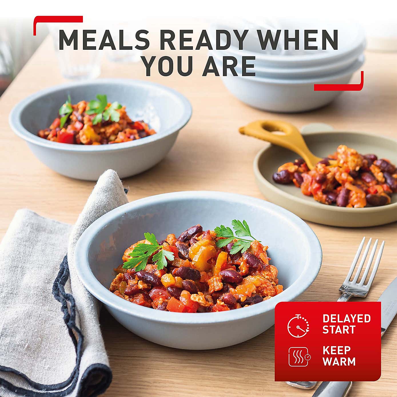 Tefal Turbo Cuisine Multi Pressure Cooker 4.8L