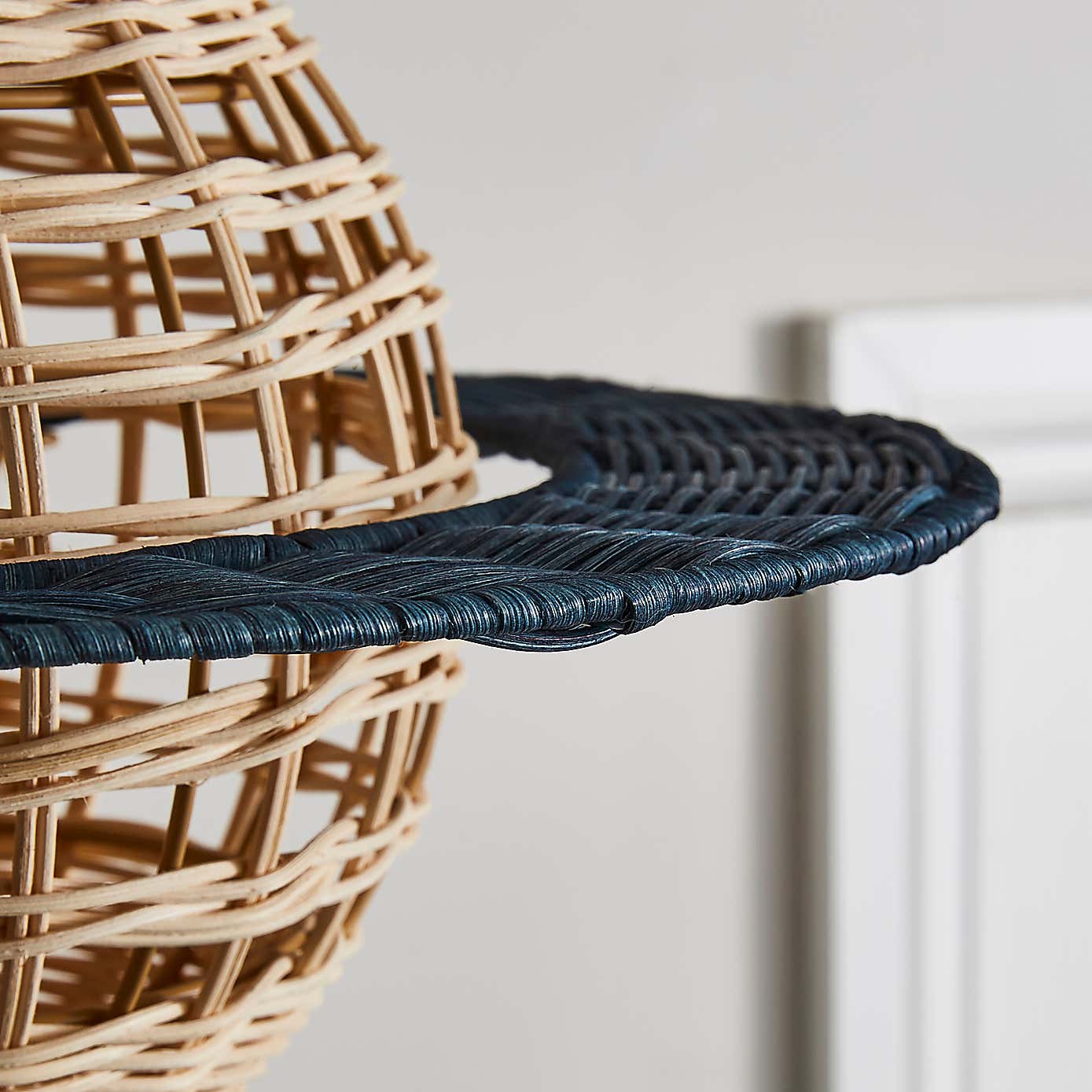 Saturn Rattan Easy Fit Pendant Shade