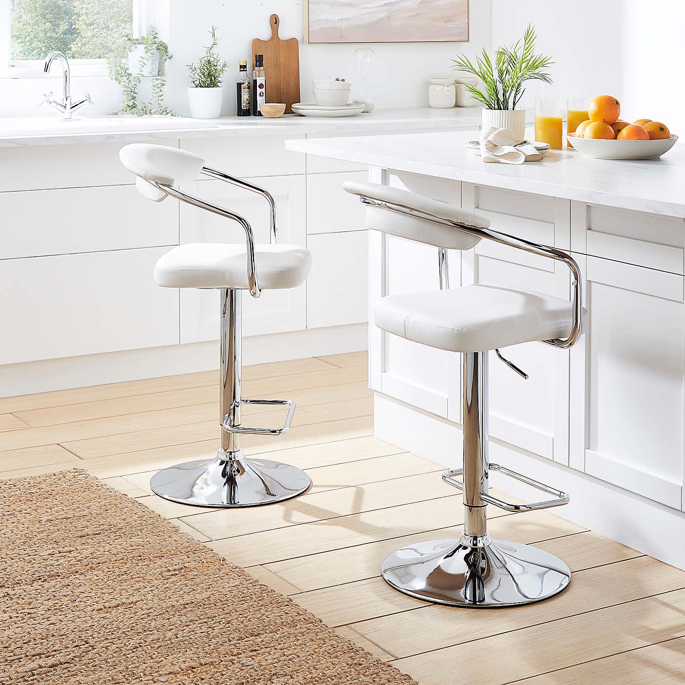 Houston PU Leather Bar Stool