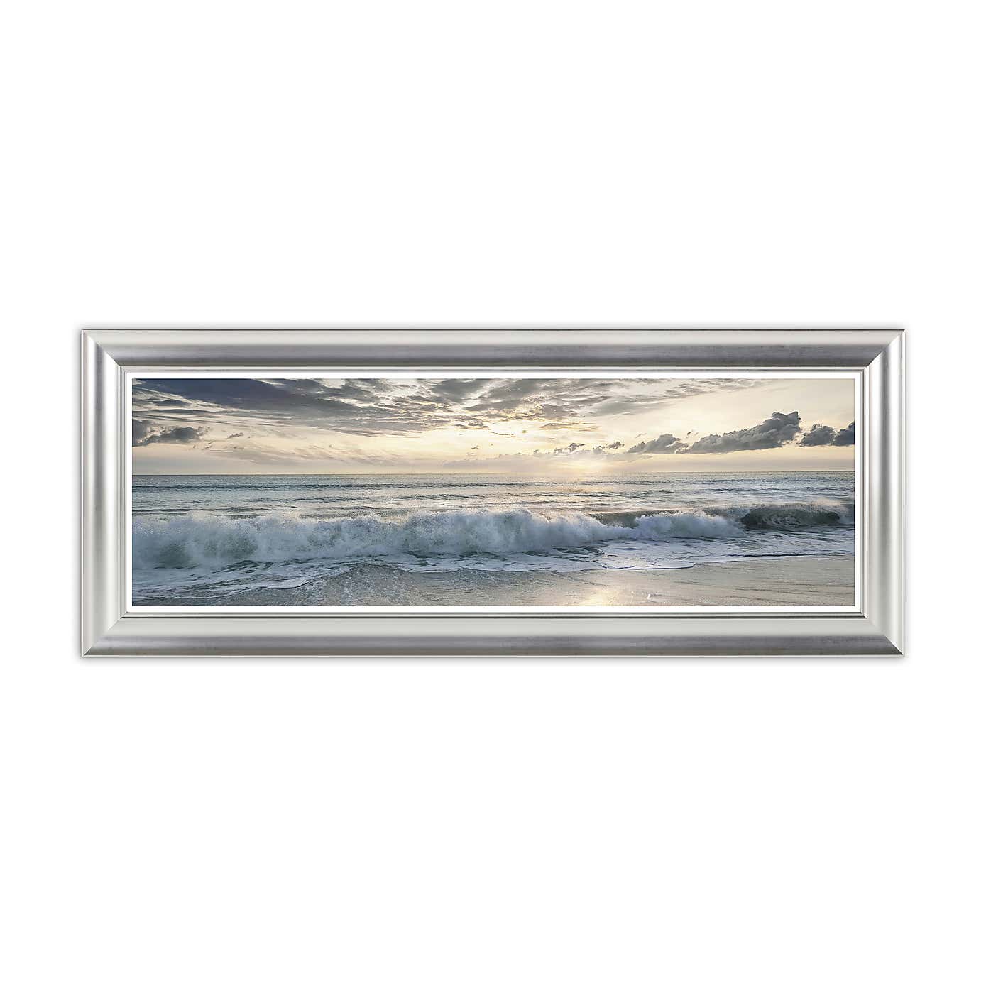 Soft Tides Framed Print