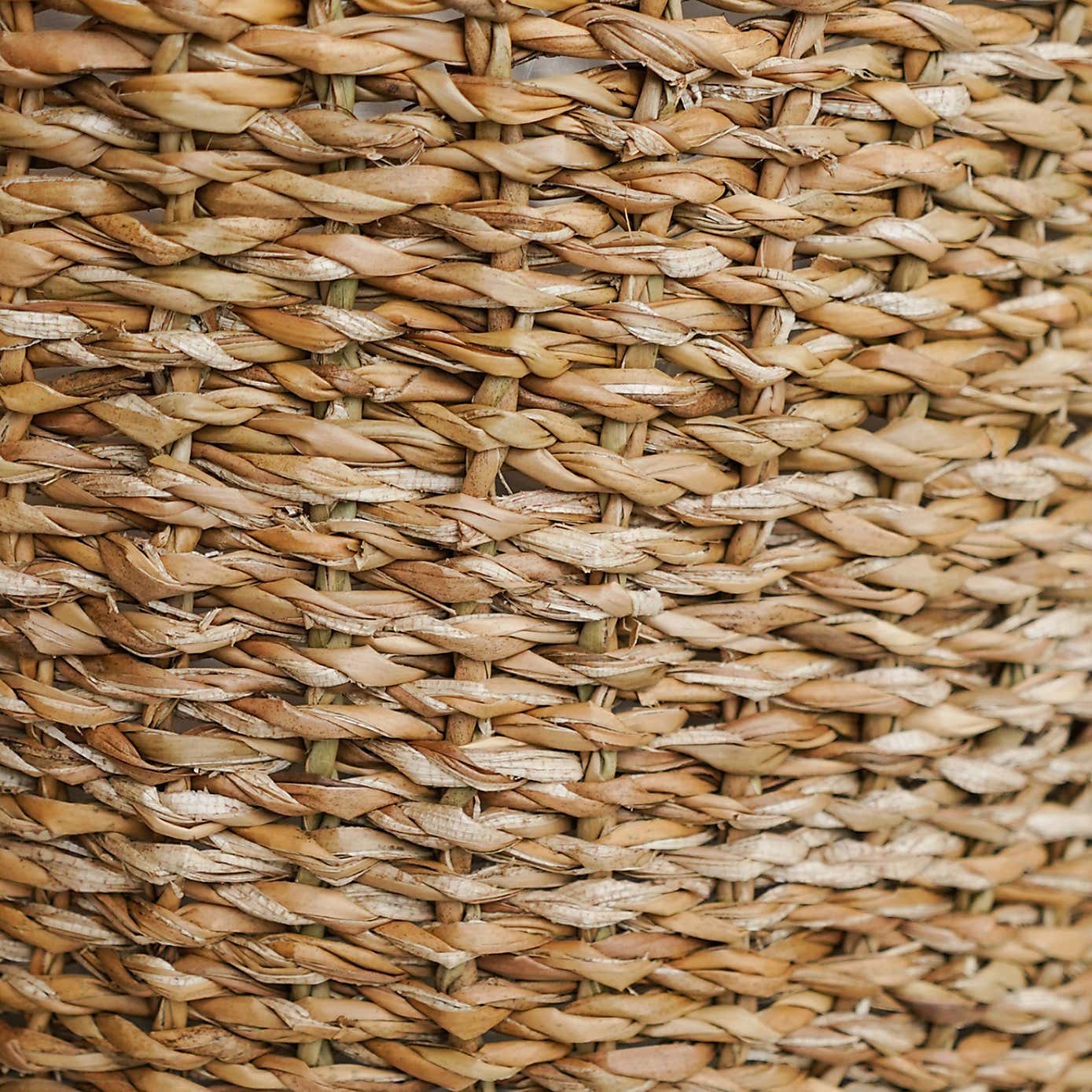 Set of 3 Tenno Seagrass & Reed Plant Pots