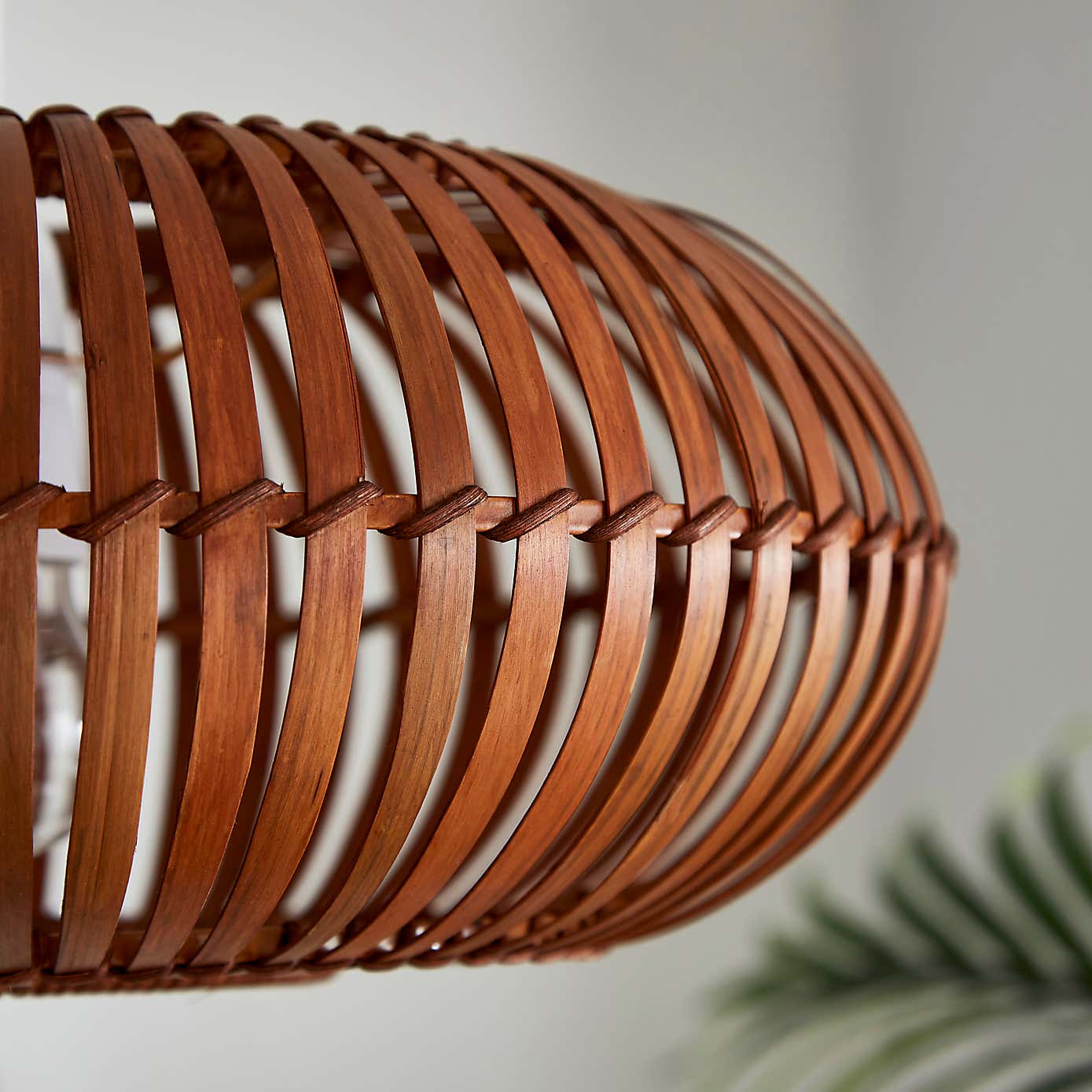 Abrielle Bamboo Easy Fit Pendant Shade