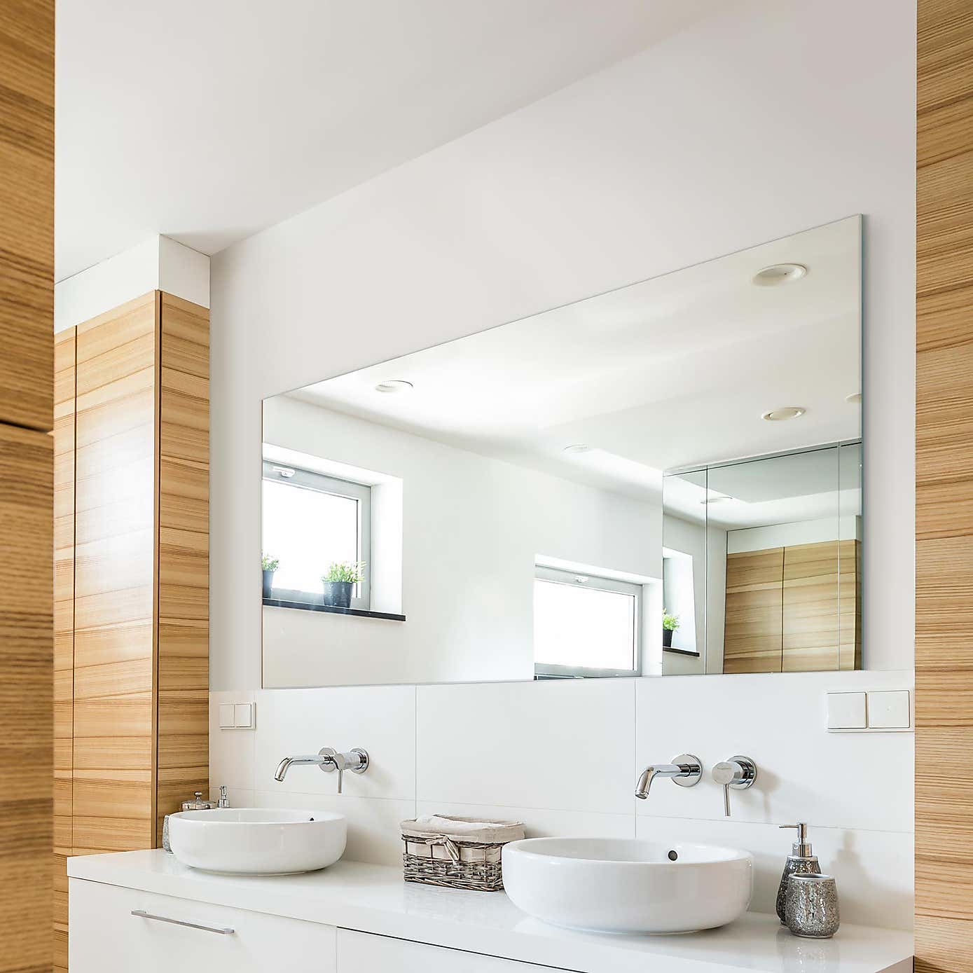 Large Bathroom Circuitt Wall Mirror